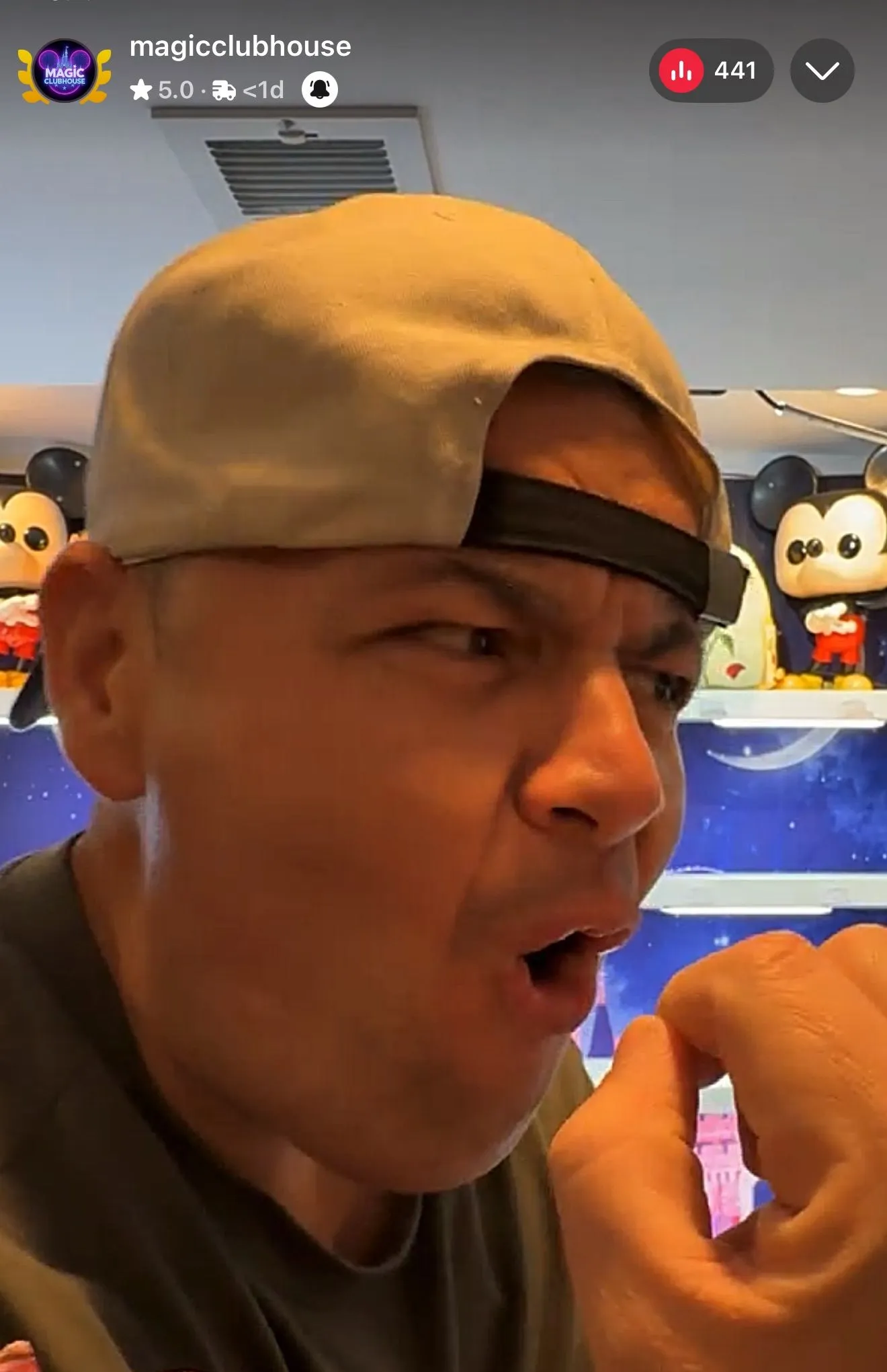 Thumbnail for live show