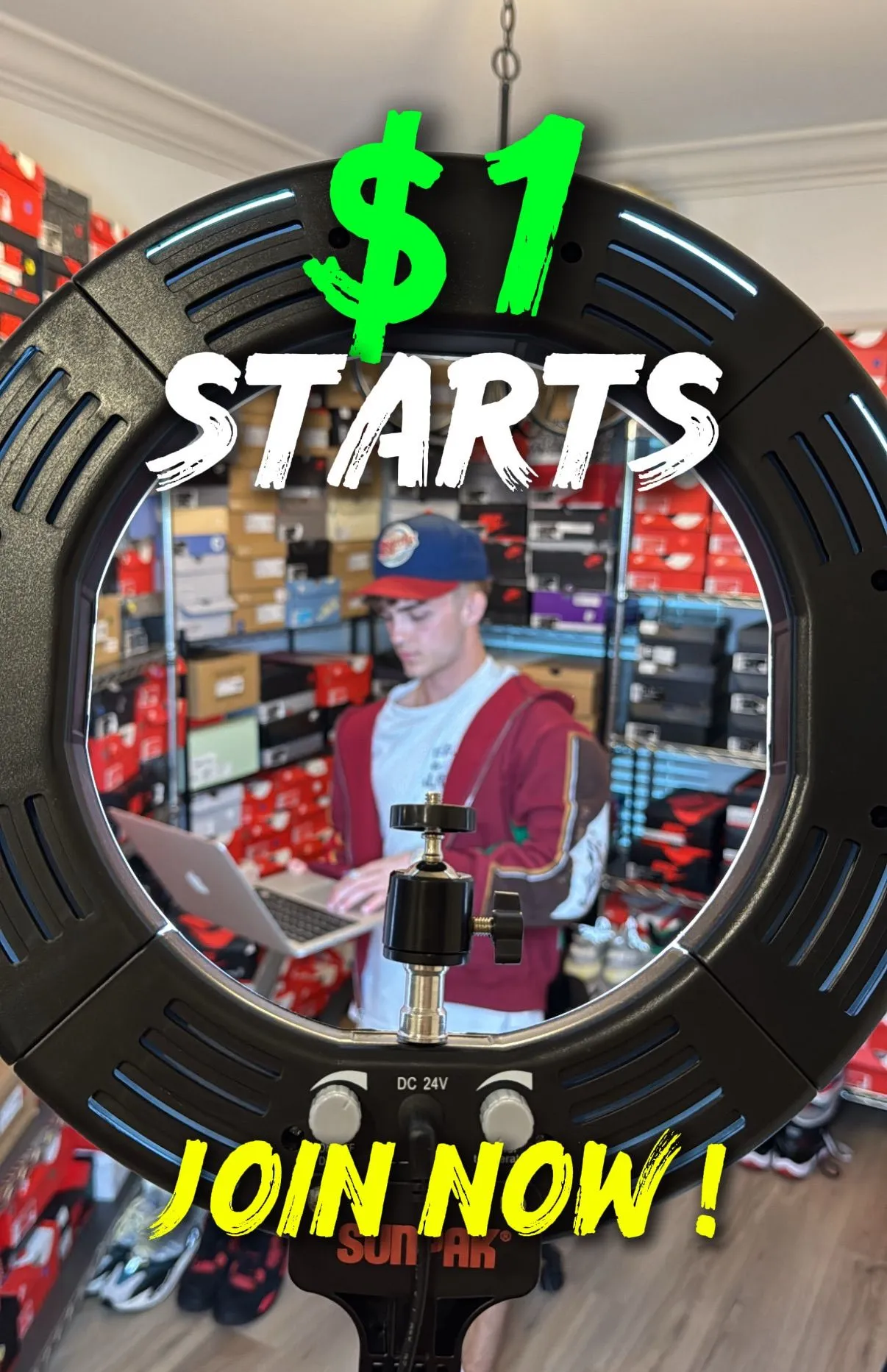 Thumbnail for live show