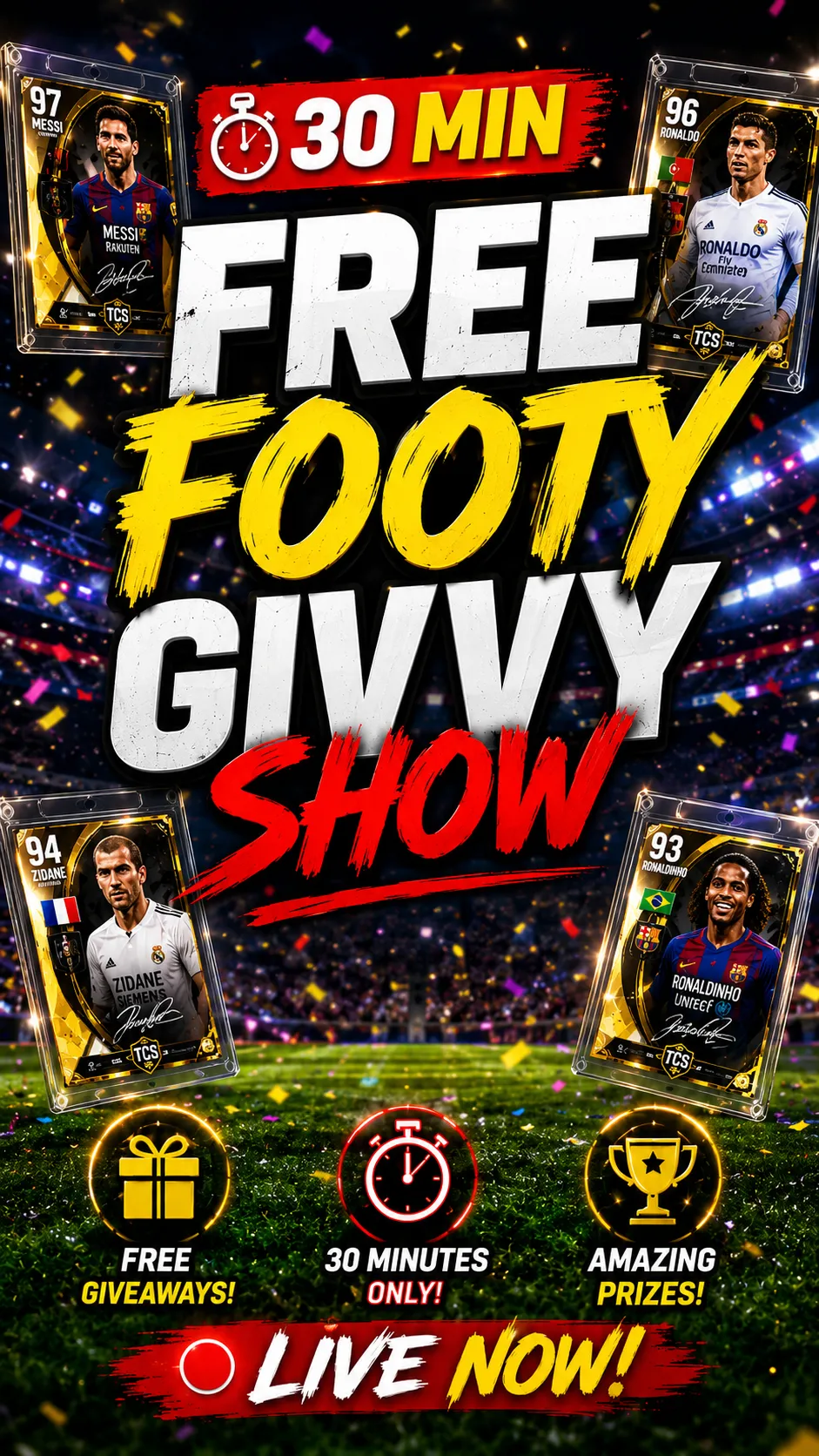 Thumbnail for live show