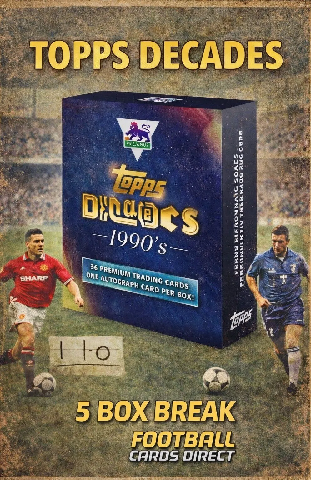 🇬🇧 TOPPS DECADES 5 BOX BREAK🤩(With Ryley)