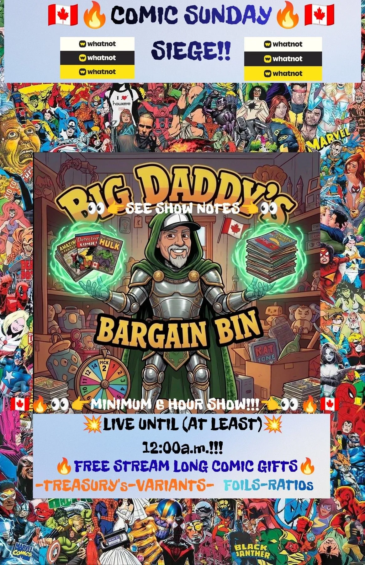 Thumbnail for live show