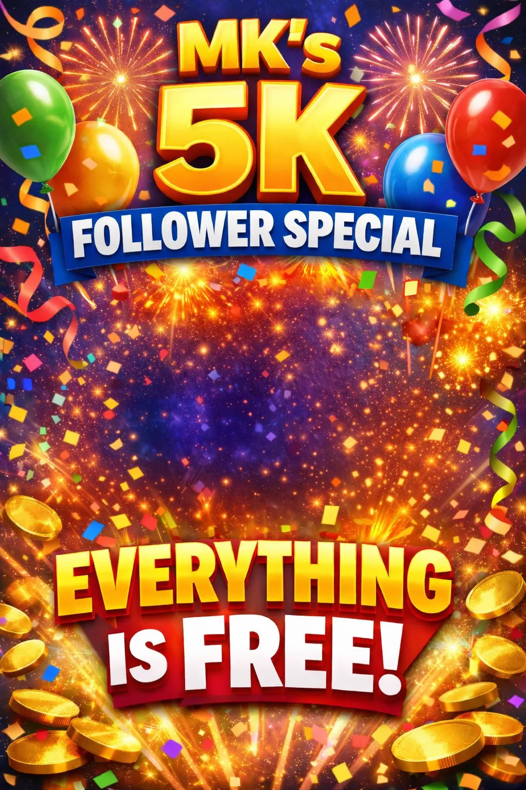 🇺🇸 MKs 5K FOLLOWER SPECIAL