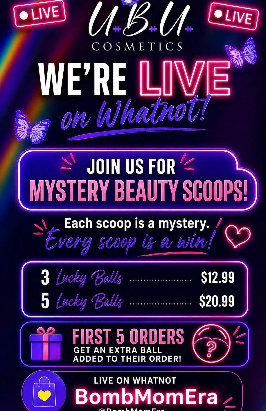 Thumbnail for live show