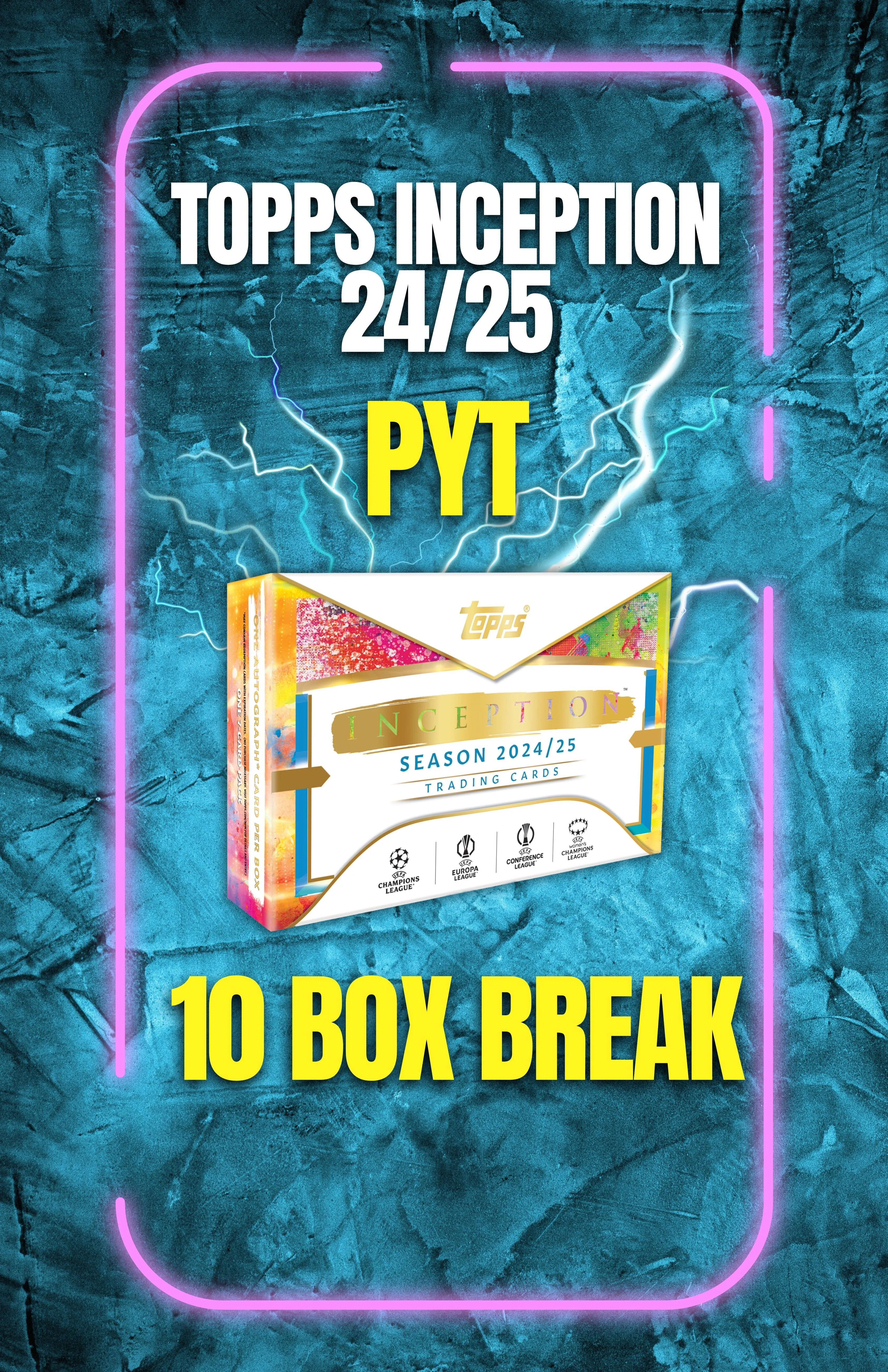 (RHYS) SPOTS LIVE!! TOPPS INCEPTION 10 BOX BREAK! PYT