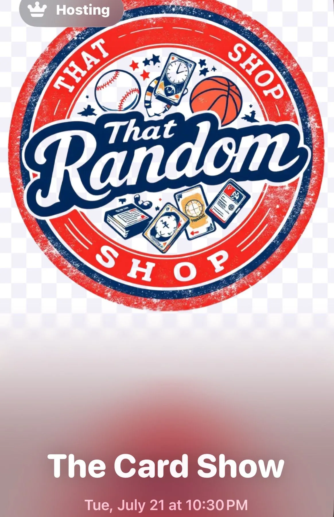 Thumbnail for live show