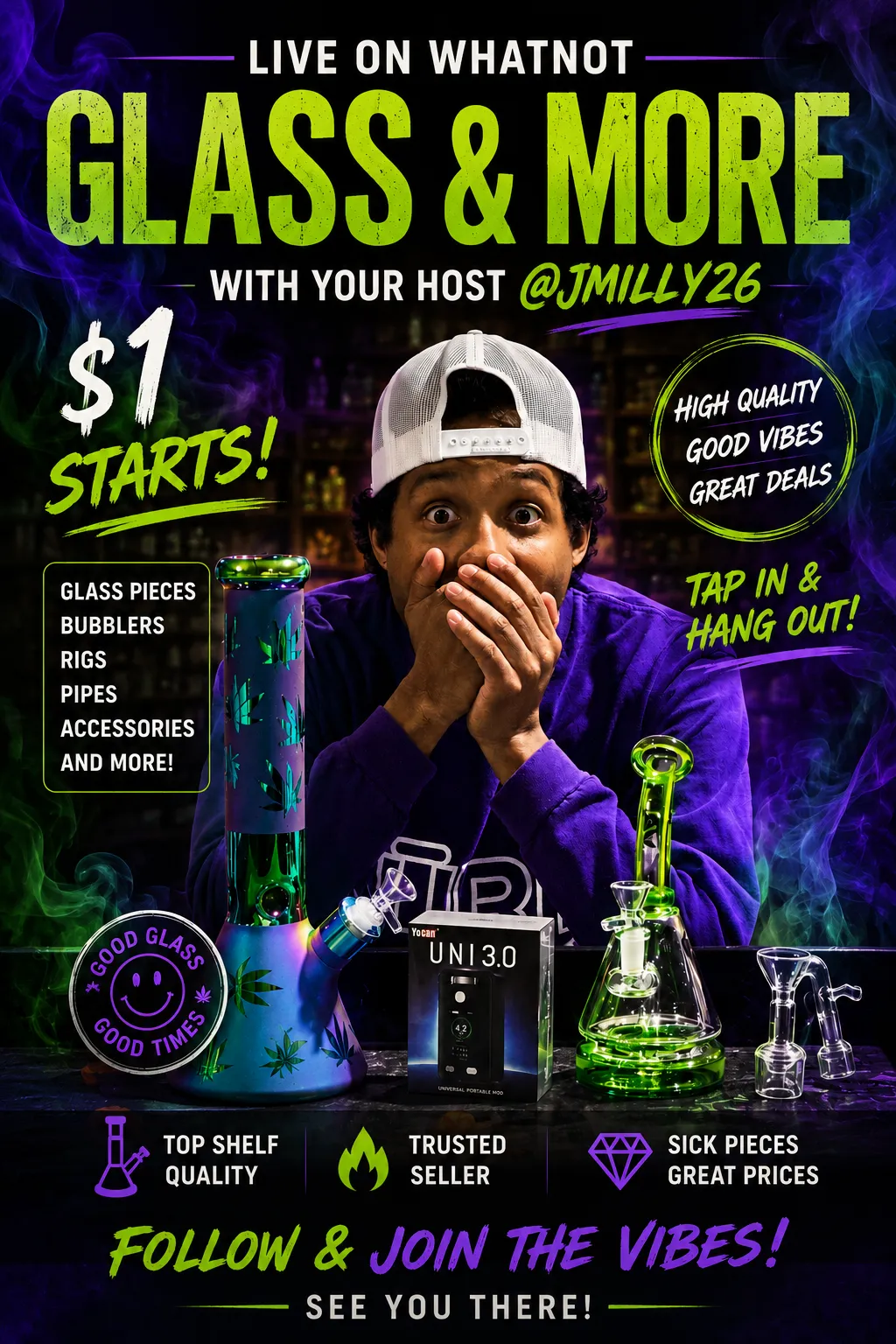 Thumbnail for live show