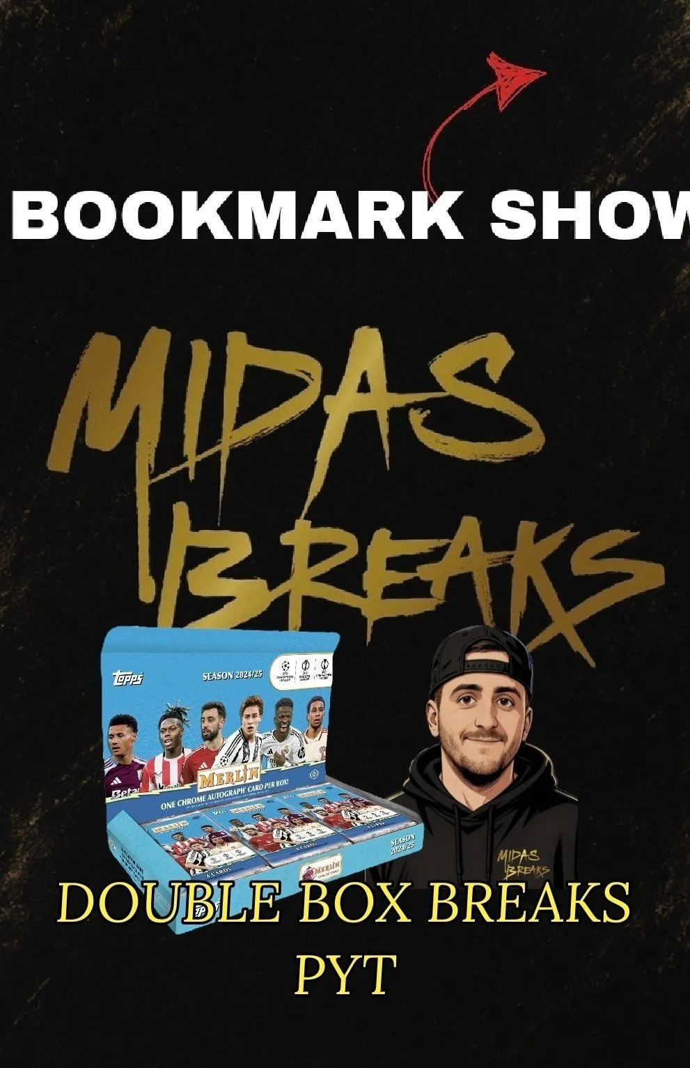 🏟⚽️SPOTS LIVE ⚽️🏟TOPPS MERLIN PYT! 🏟⚽️ BOX BY BOX - MIDAS LEWS