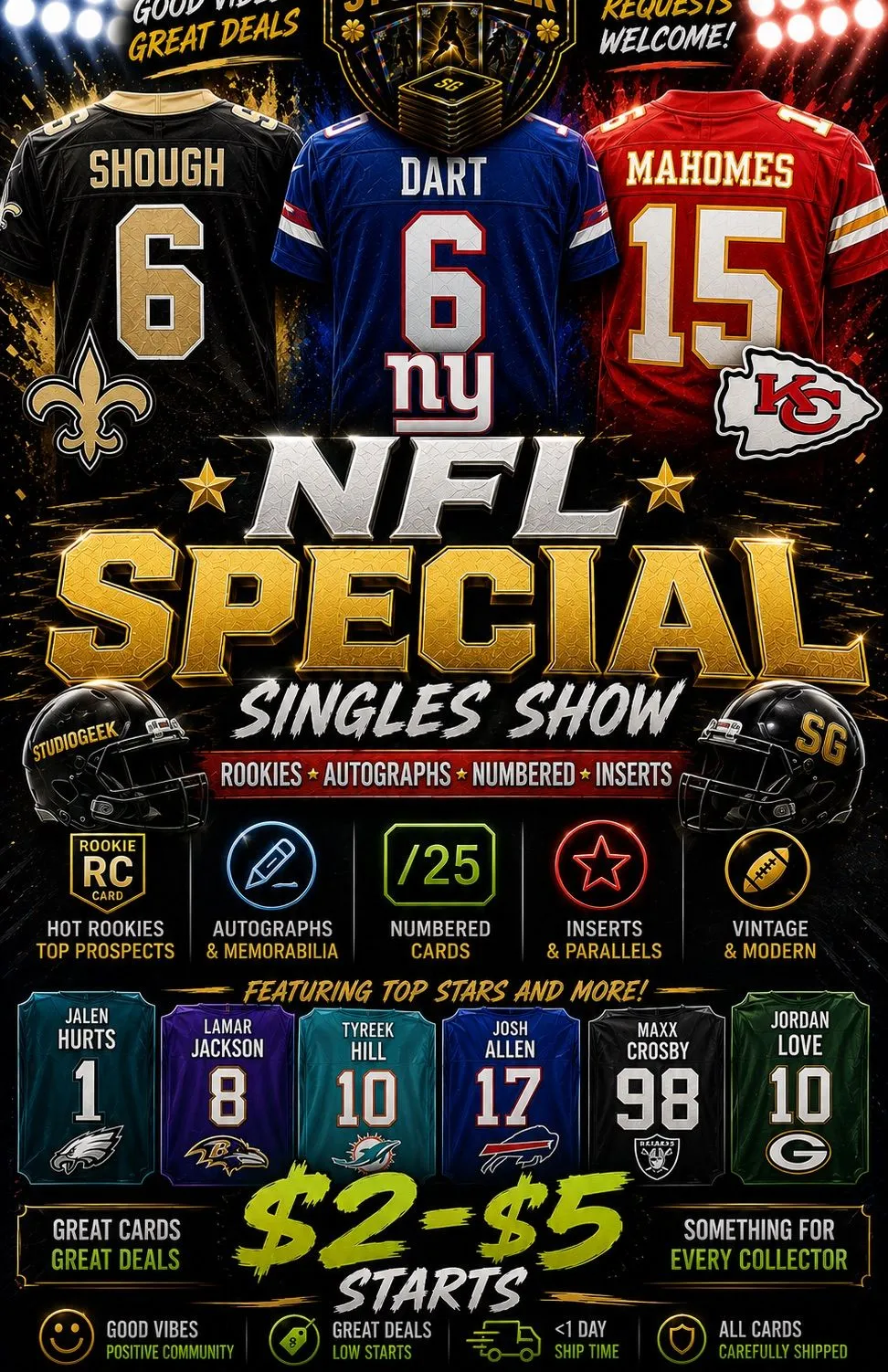 Thumbnail for live show