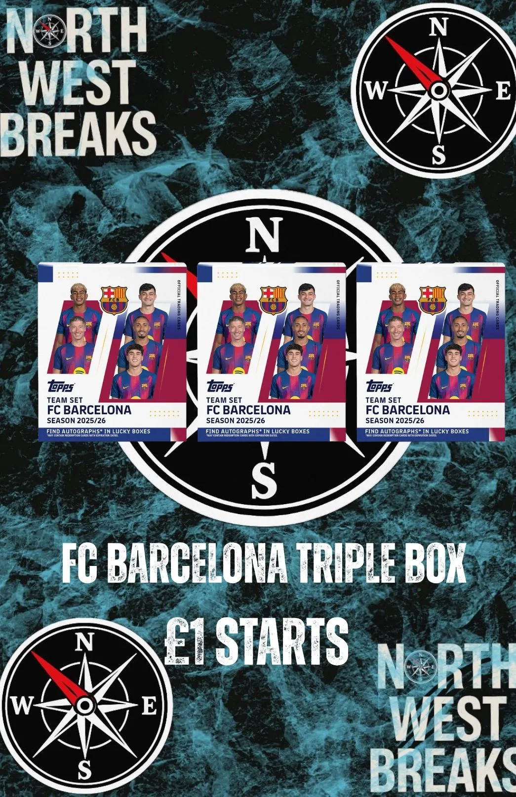 3Box Topps Barcelona 24/25 - Box By Box