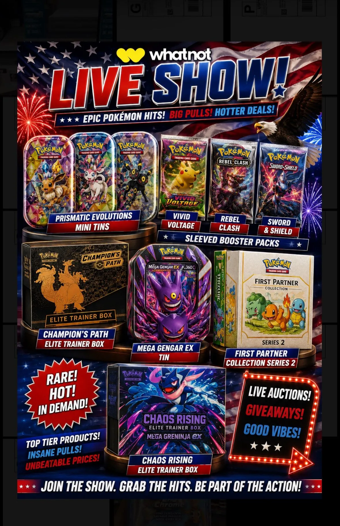 Thumbnail for live show