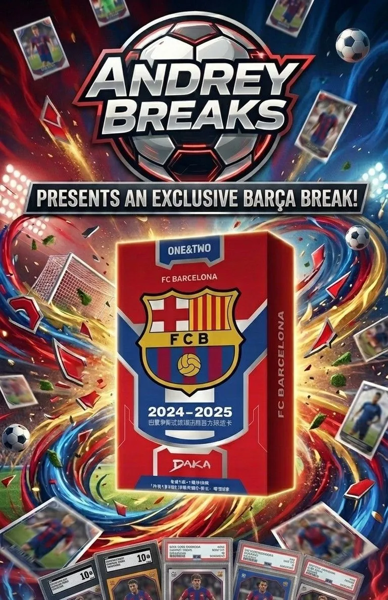 Graded Card Guaranteed Barcelona Daka One&Two