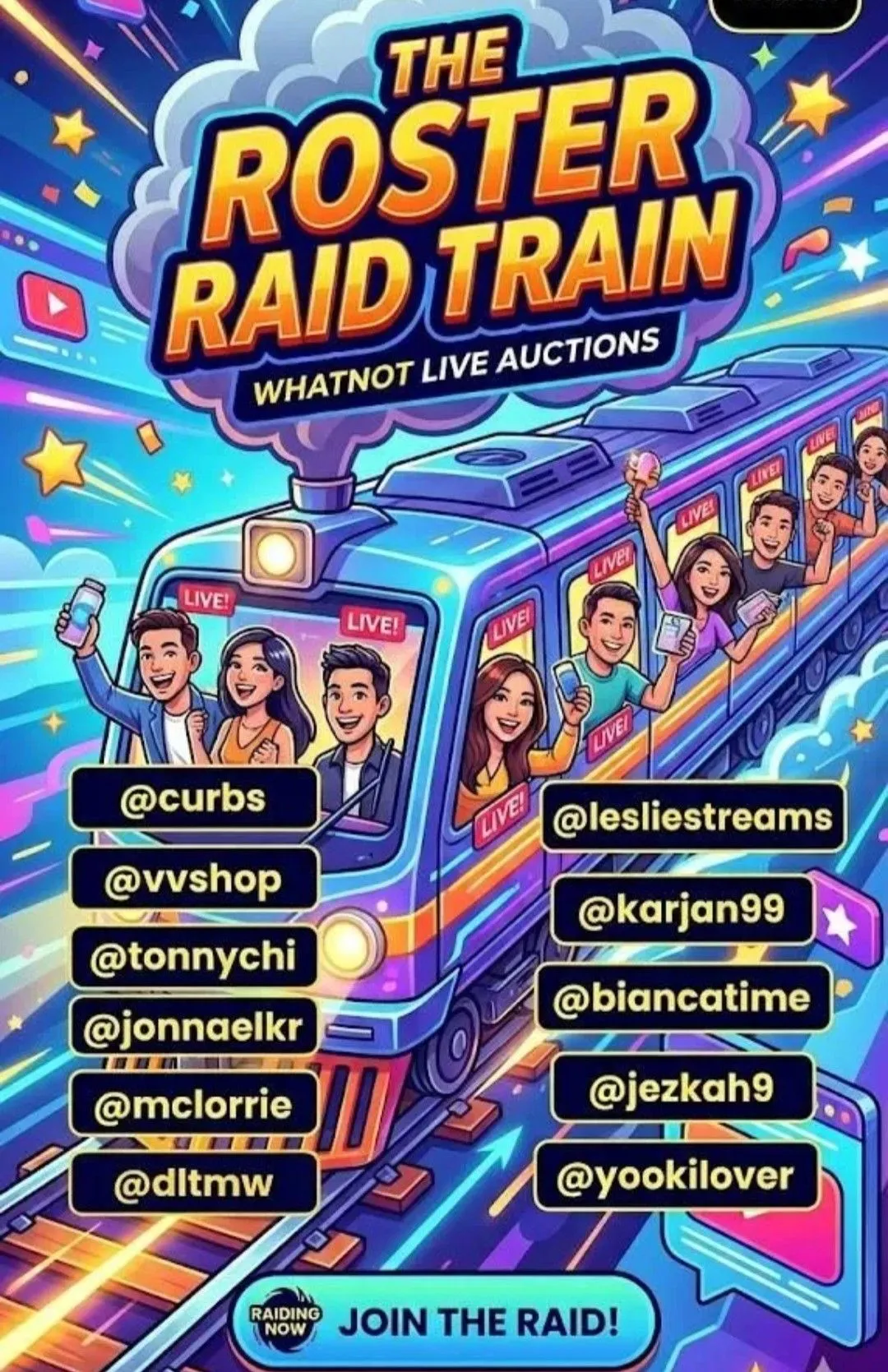 Thumbnail for live show