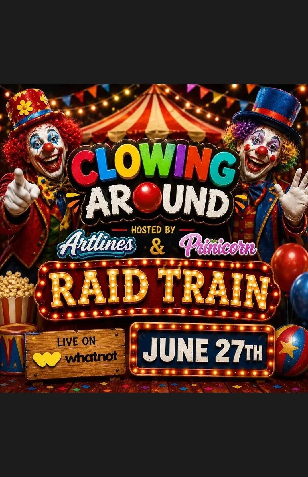 Thumbnail for live show