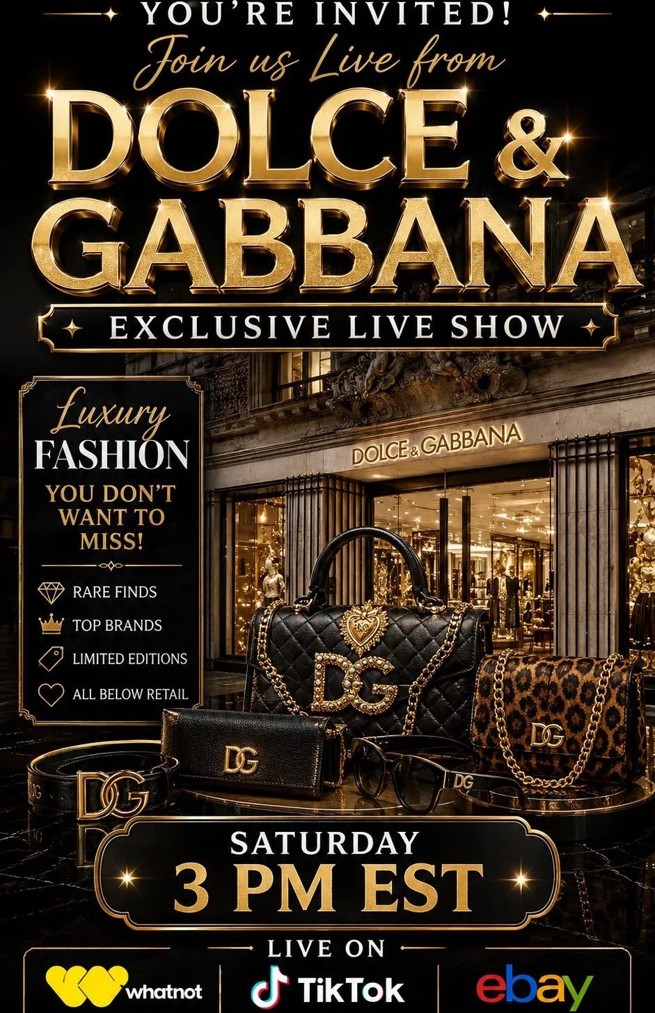 Thumbnail for live show