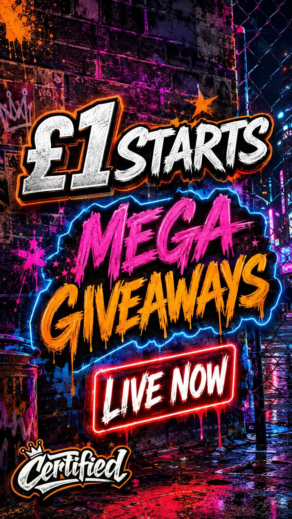 Thumbnail for live show