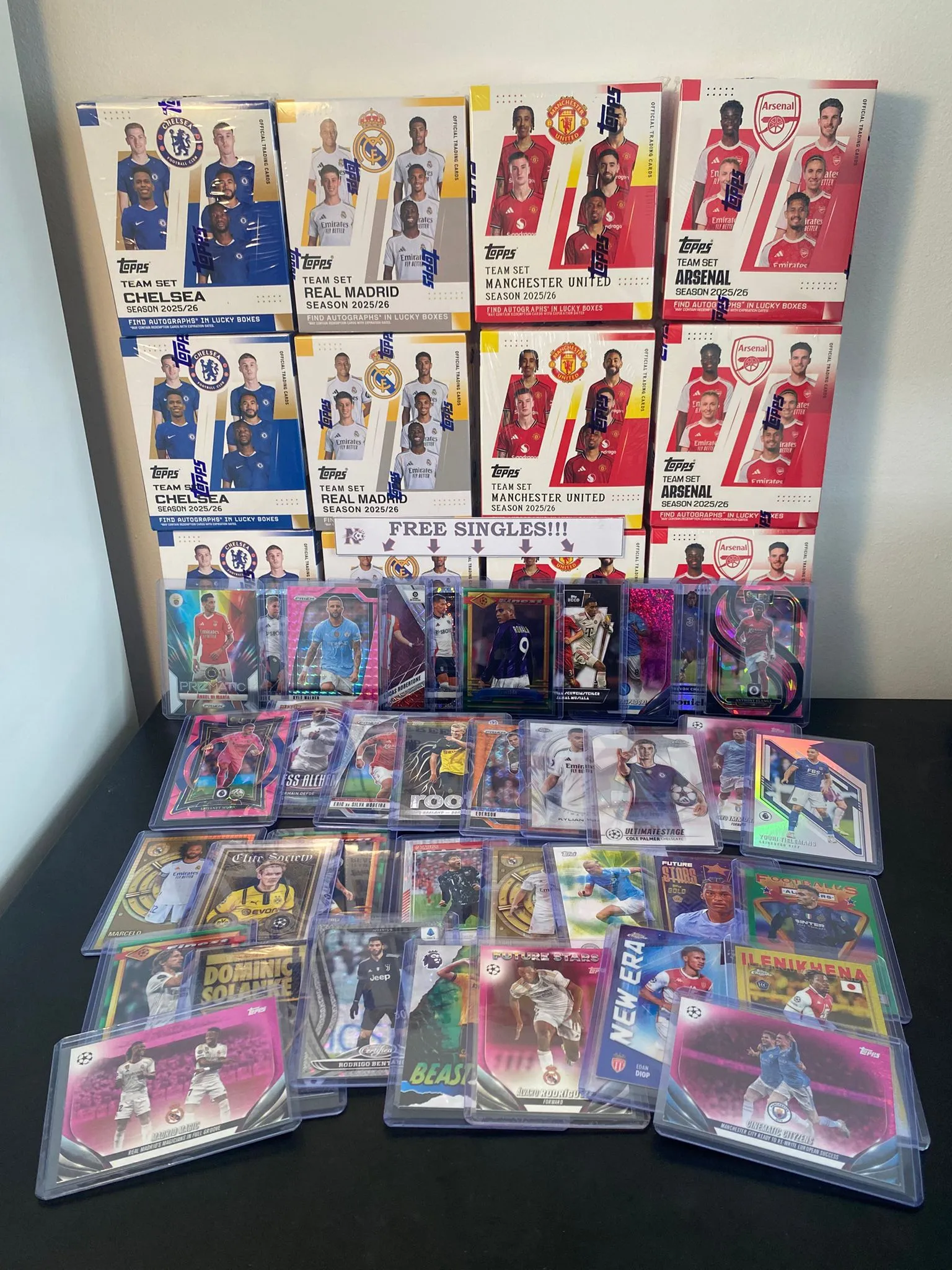 FREE SINGLES & TEAM SET MADNESS!!!