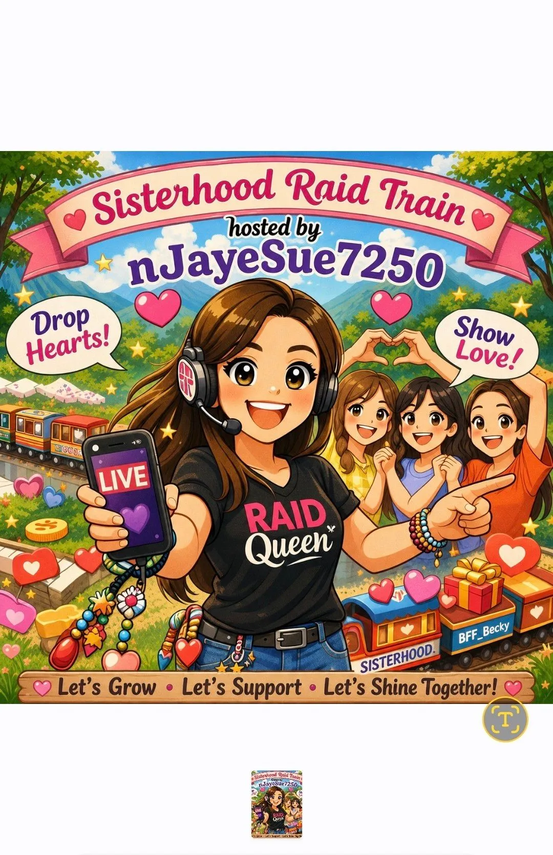Thumbnail for live show