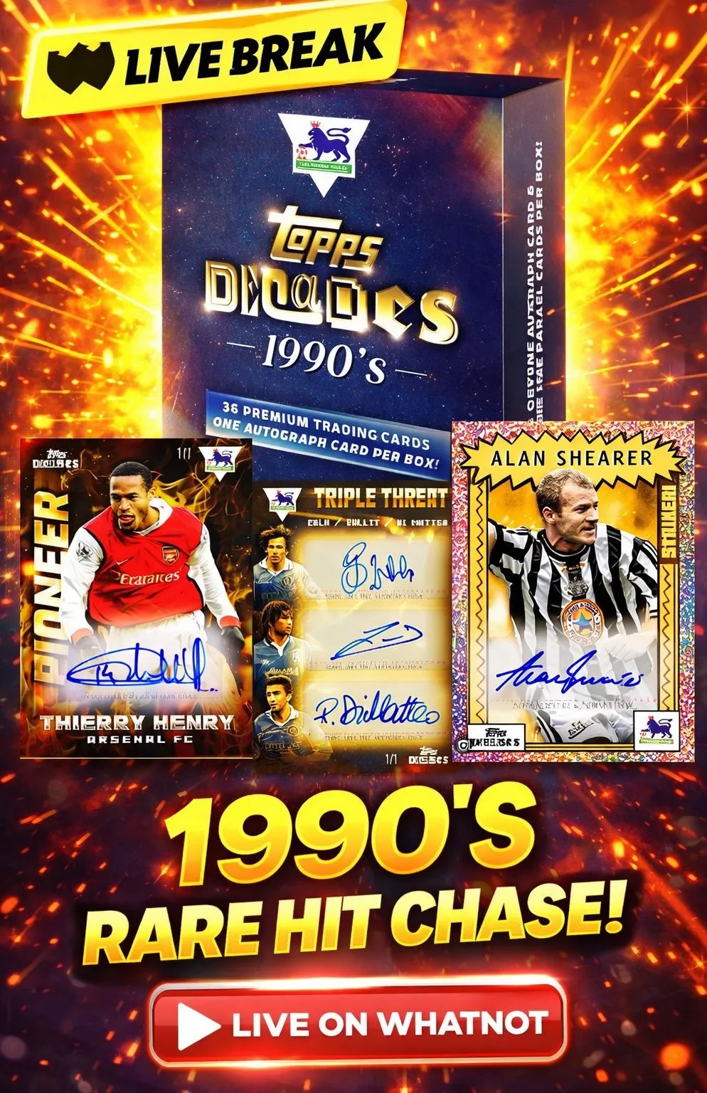🔥NEW🔥Topps Decades 90s🔥