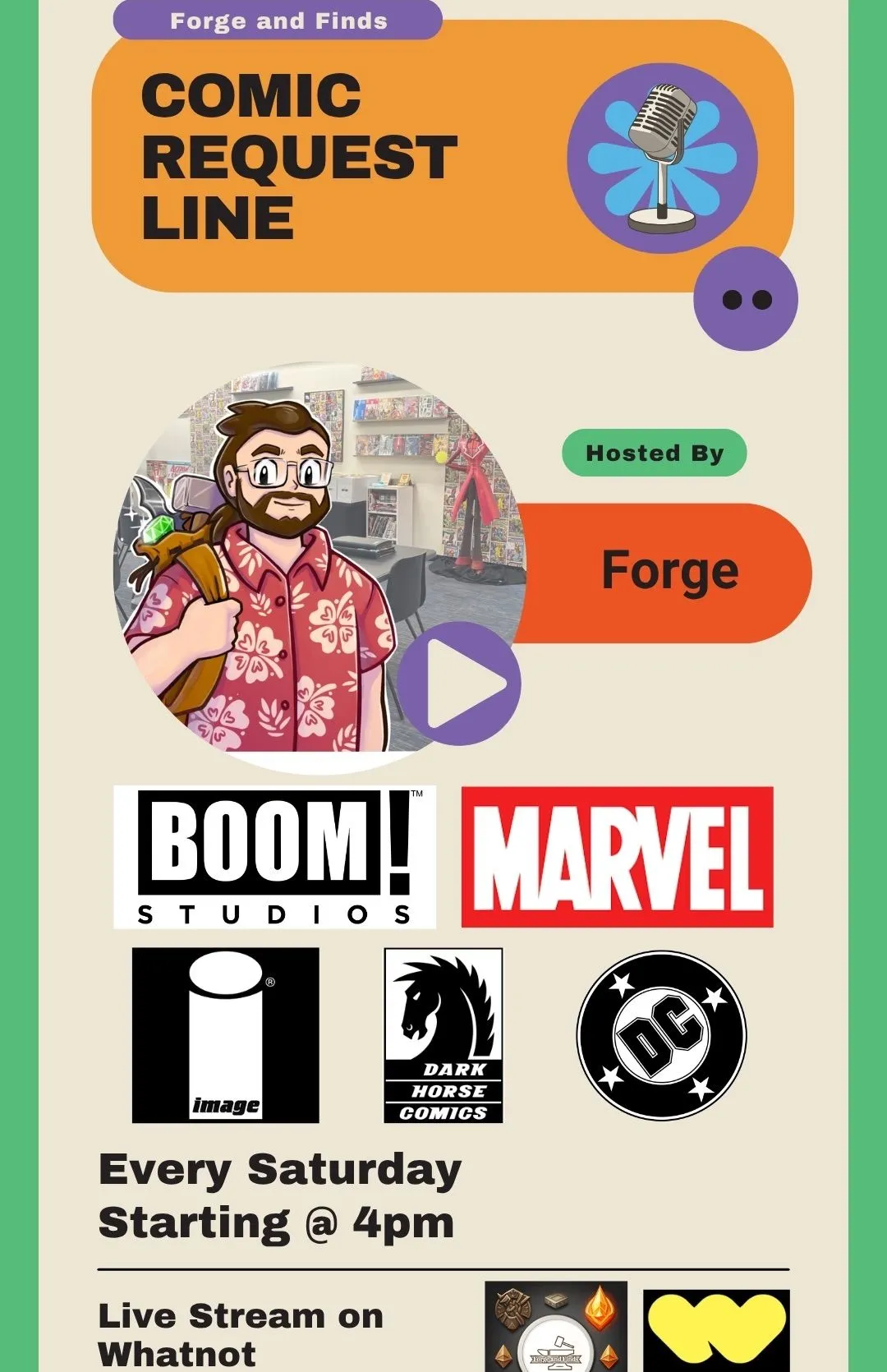 Thumbnail for live show