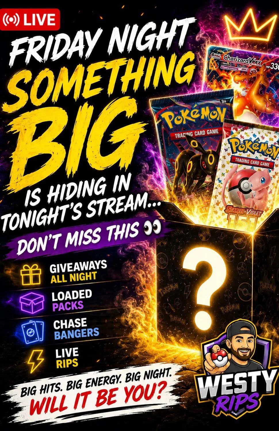 Thumbnail for live show