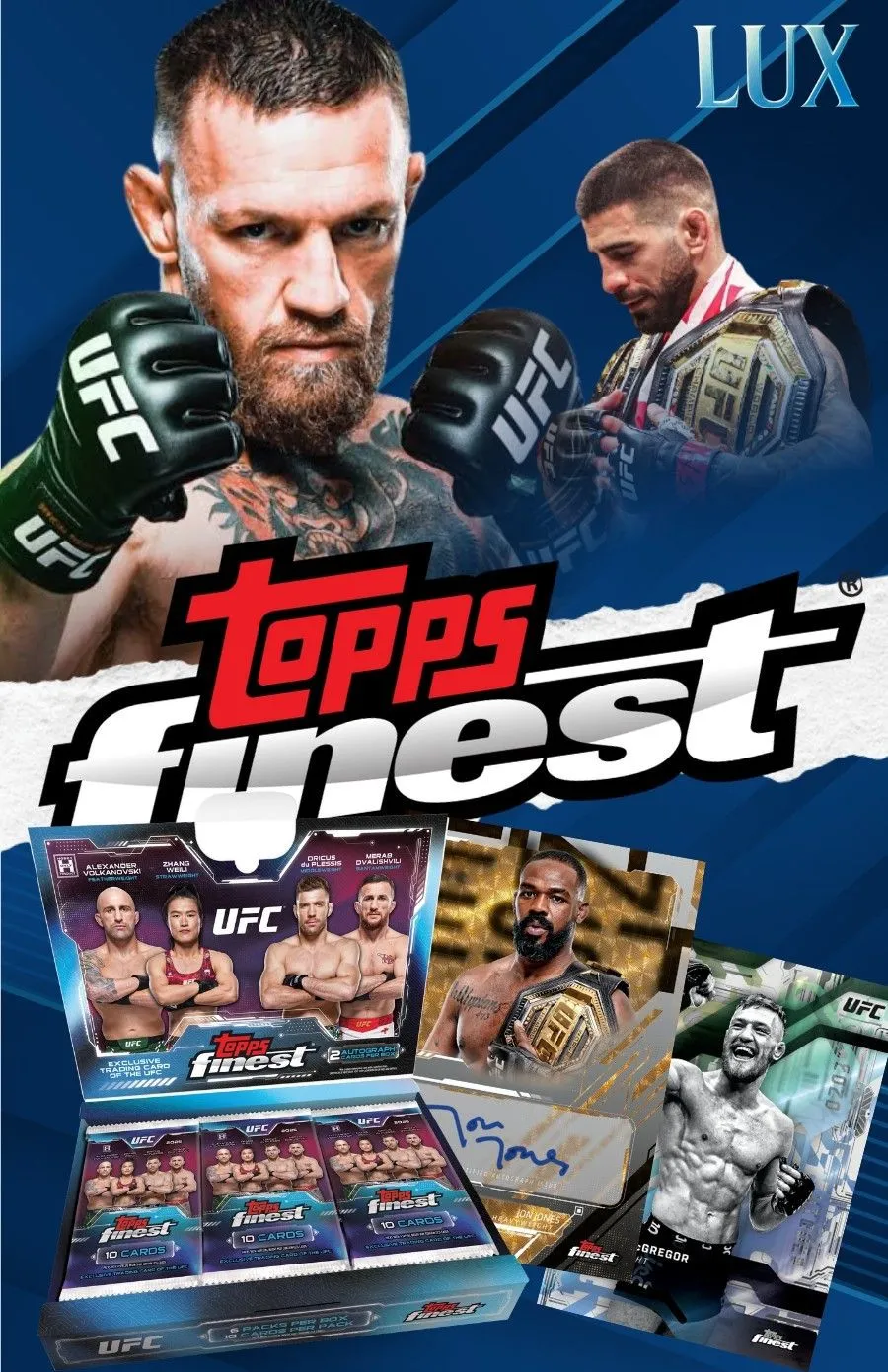 2ND HALF🔥-HALF CASE UFC FINEST 💥 £1 STARTS