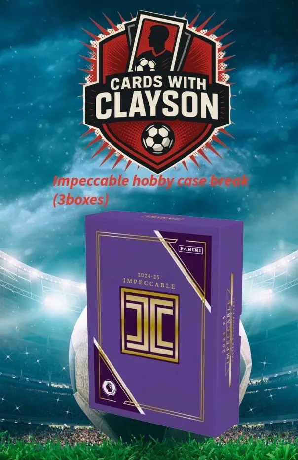 IMPECCABLE SOCCER HOBBY CASE BREAK(3BOXES)
