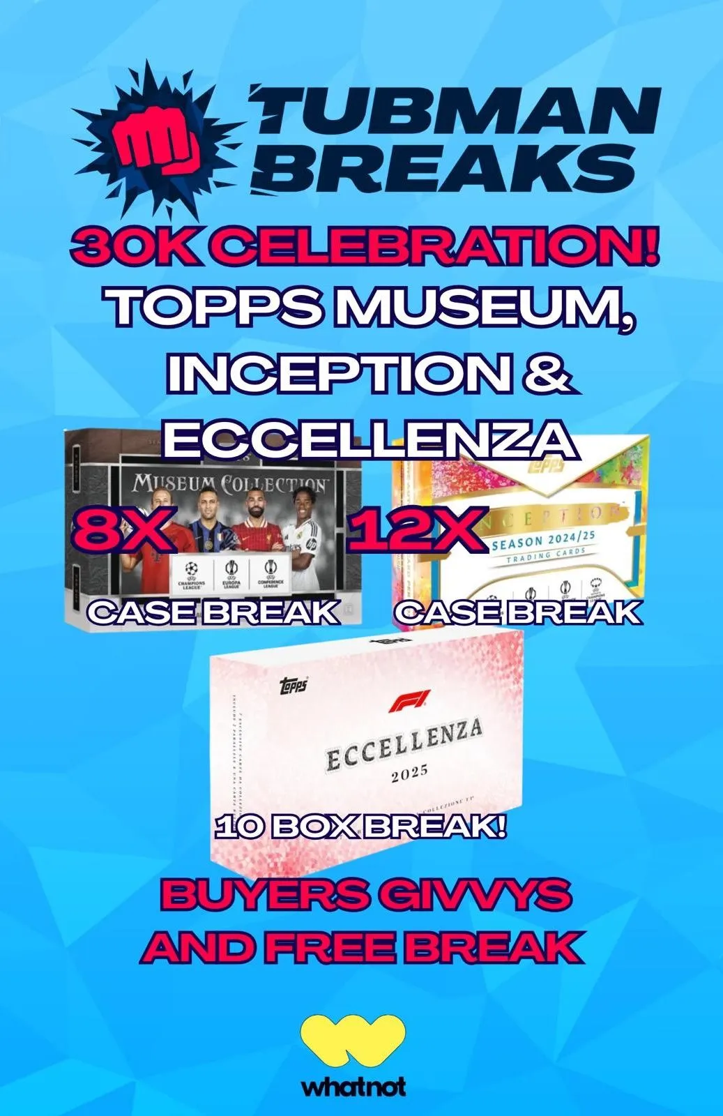 30k CELEBRATION! MUSEUM AND INCEPTION CASE BREAKS + ECCELLENZA 10 BOX BREAK!
