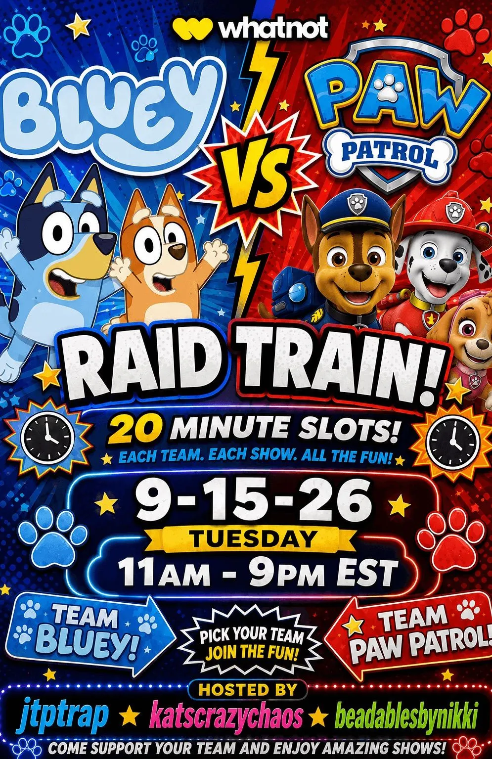 Thumbnail for live show