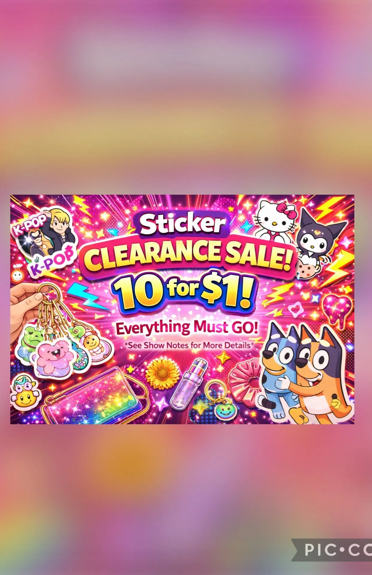 Thumbnail for live show