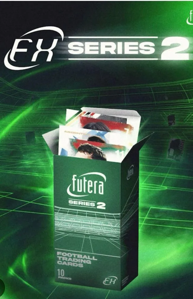 Futera world football fx series 2 full mini case 4 boxes