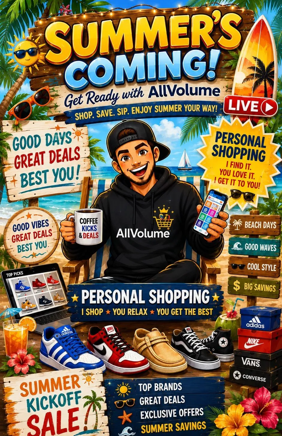 Thumbnail for live show
