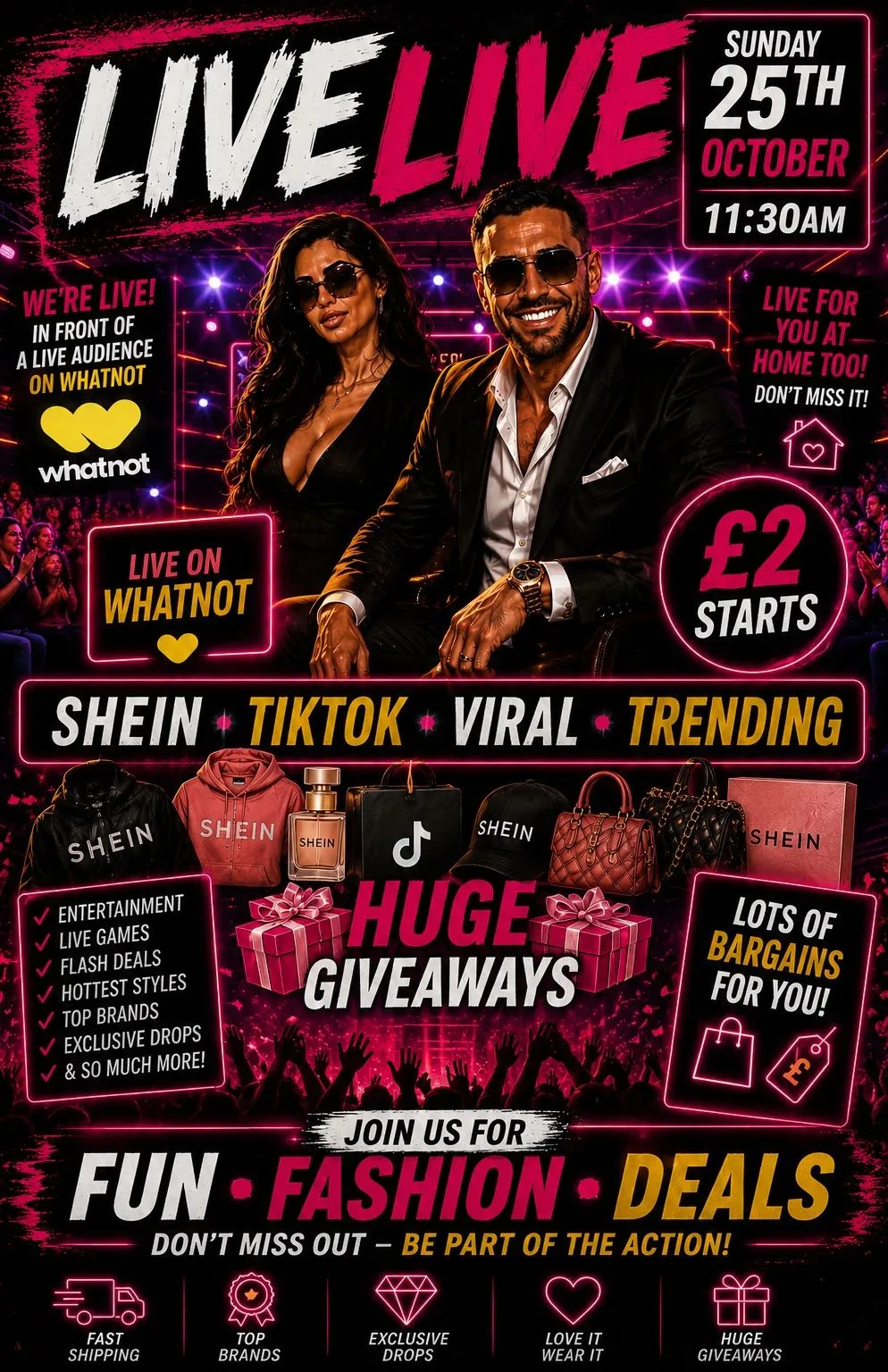 Thumbnail for live show
