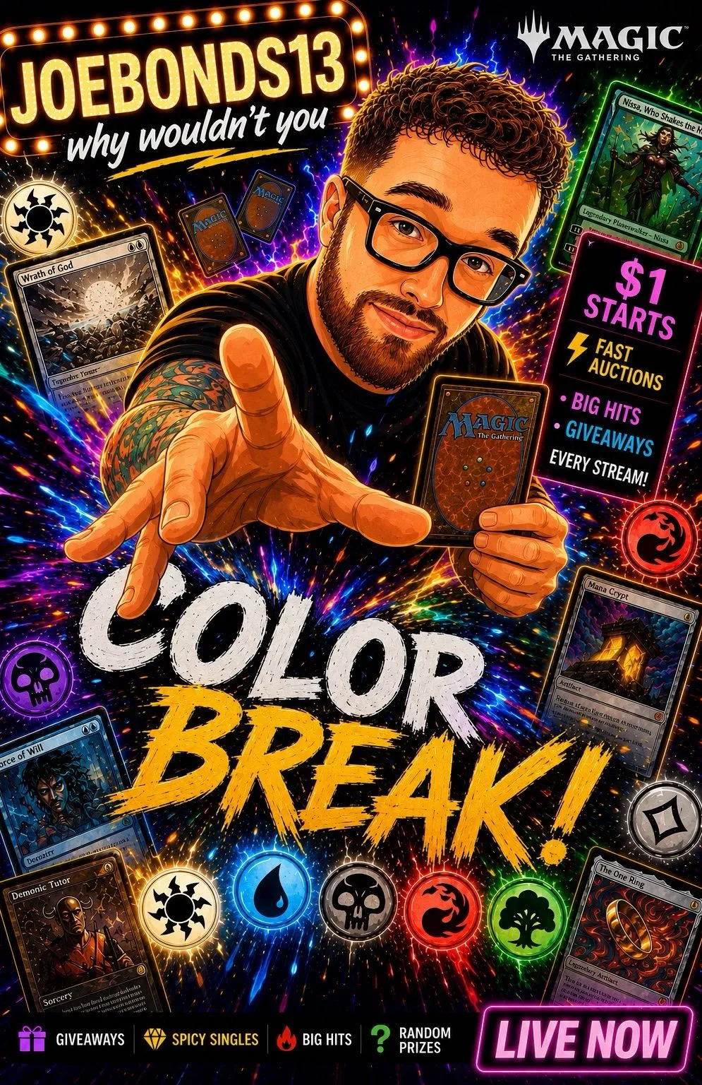Thumbnail for live show