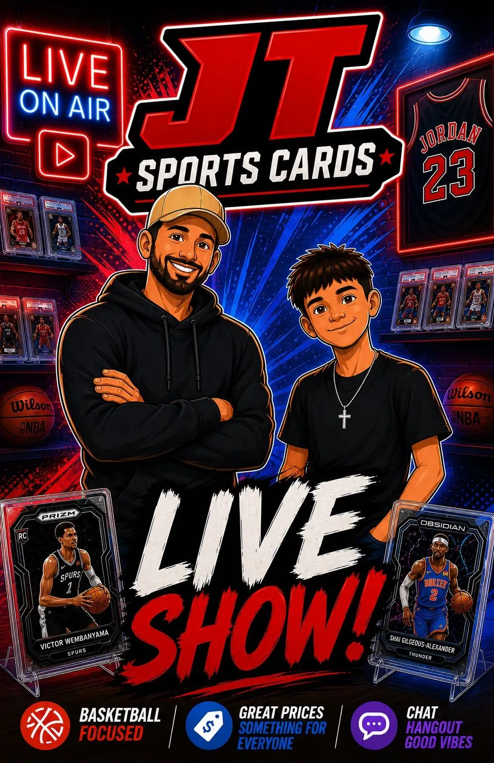 Thumbnail for live show