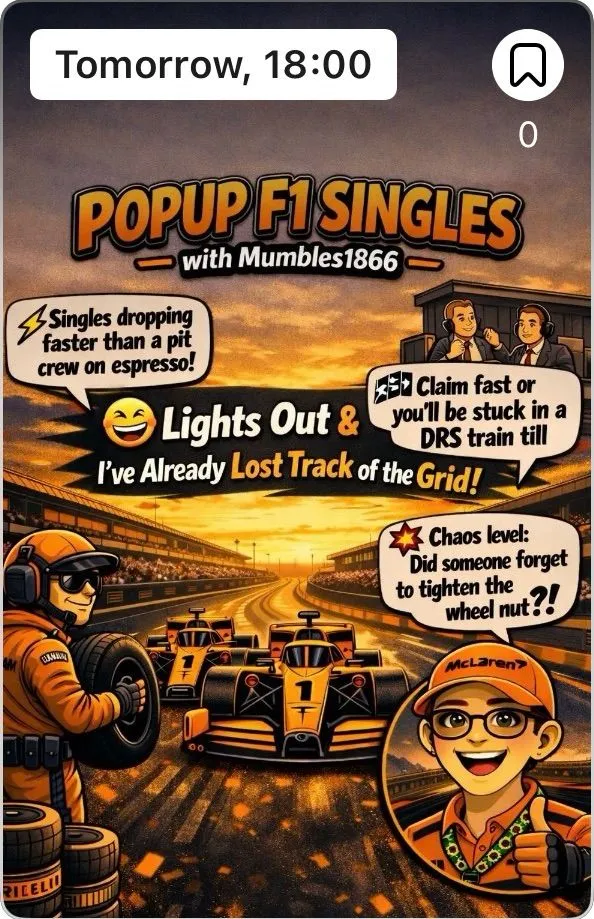 PopUp Singles with Mumbles1866
