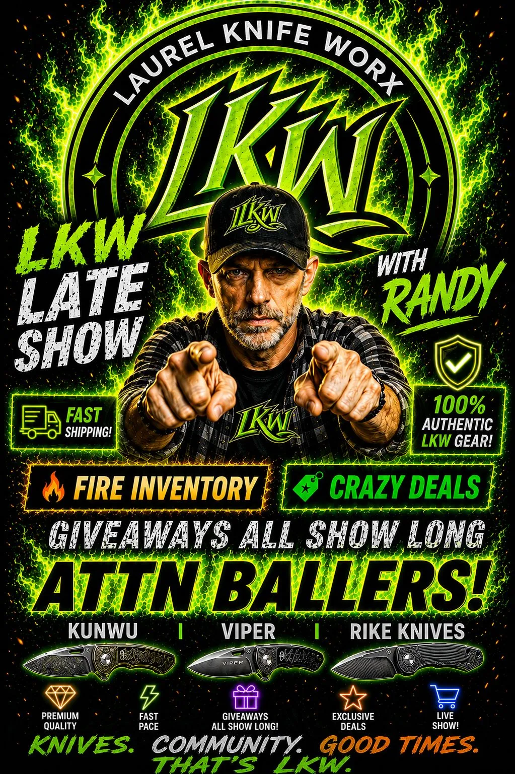 Thumbnail for live show