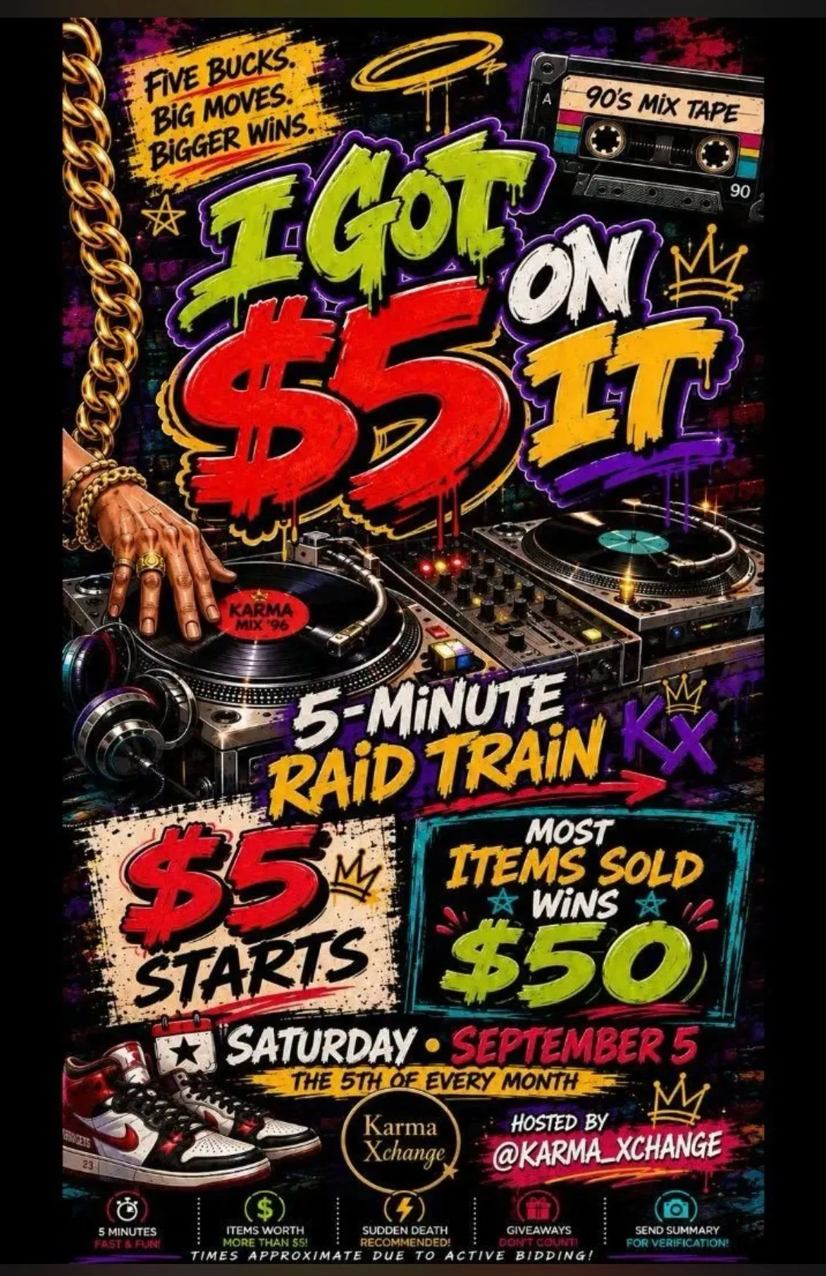 Thumbnail for live show