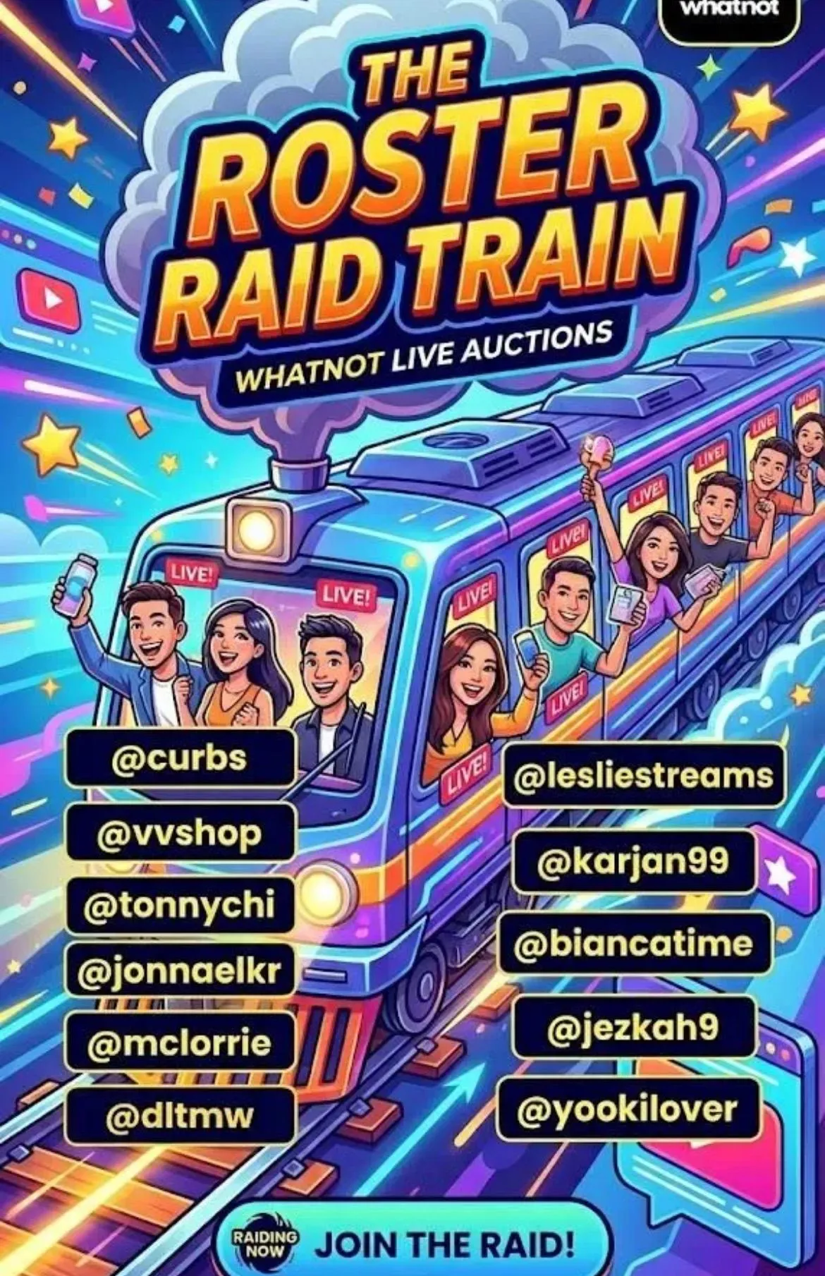 Thumbnail for live show