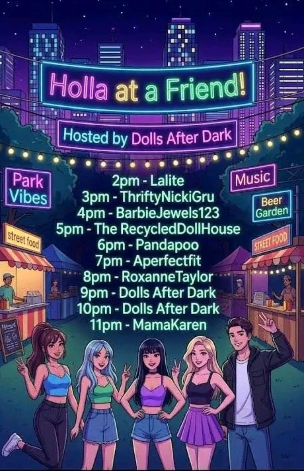 Thumbnail for live show
