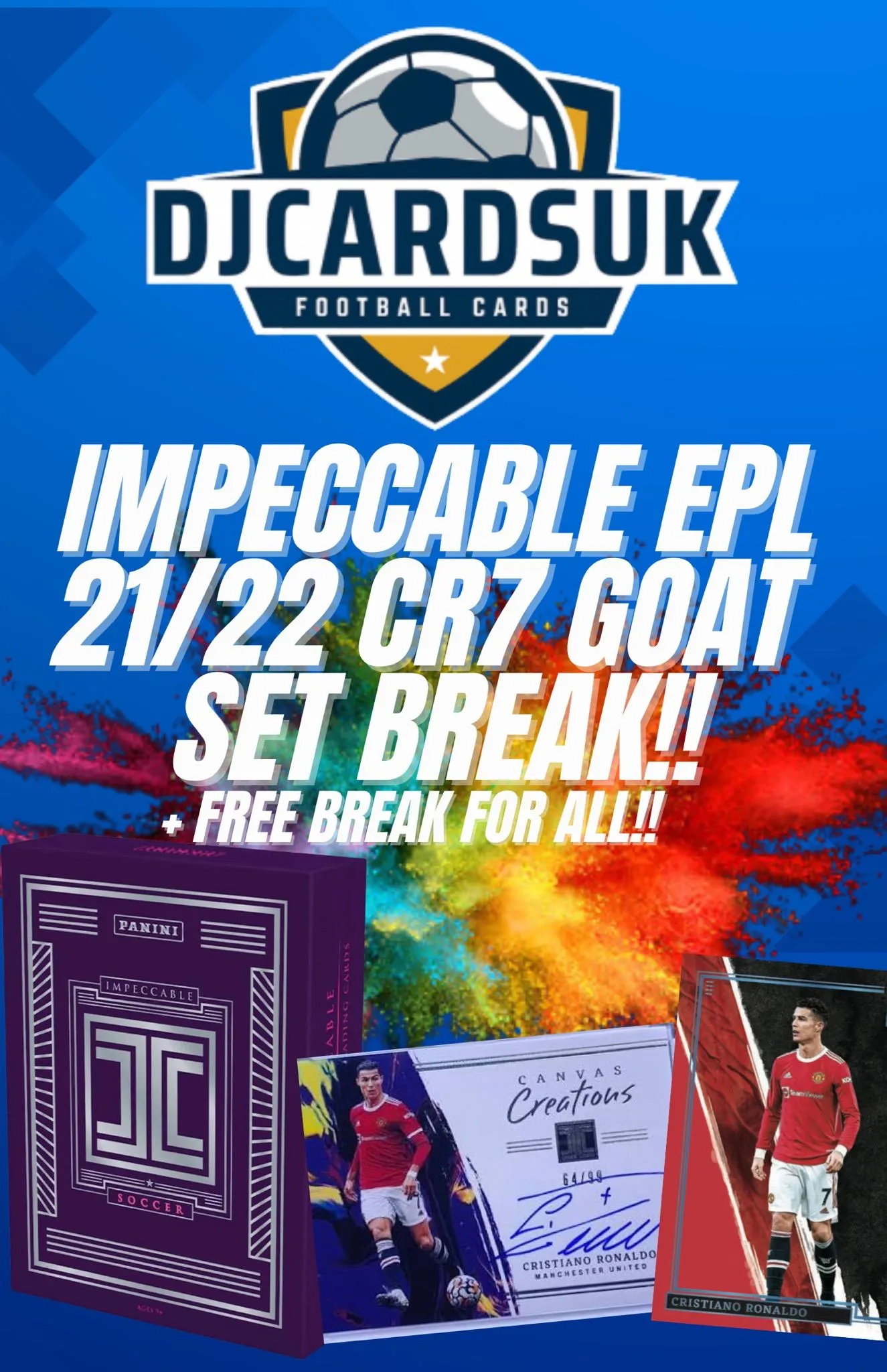 CR7 AUTOS?!! IMPECCABLE 21/22 GOAT SET BREAK!! 🤯🤩 + FREE PACKS FOR ALL!!