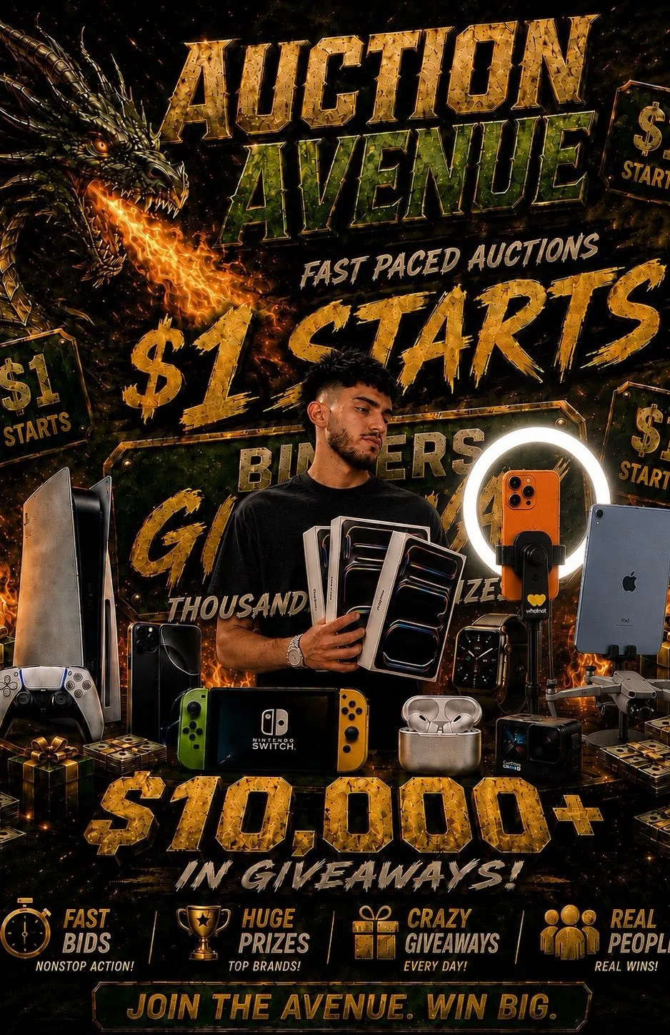 Thumbnail for live show