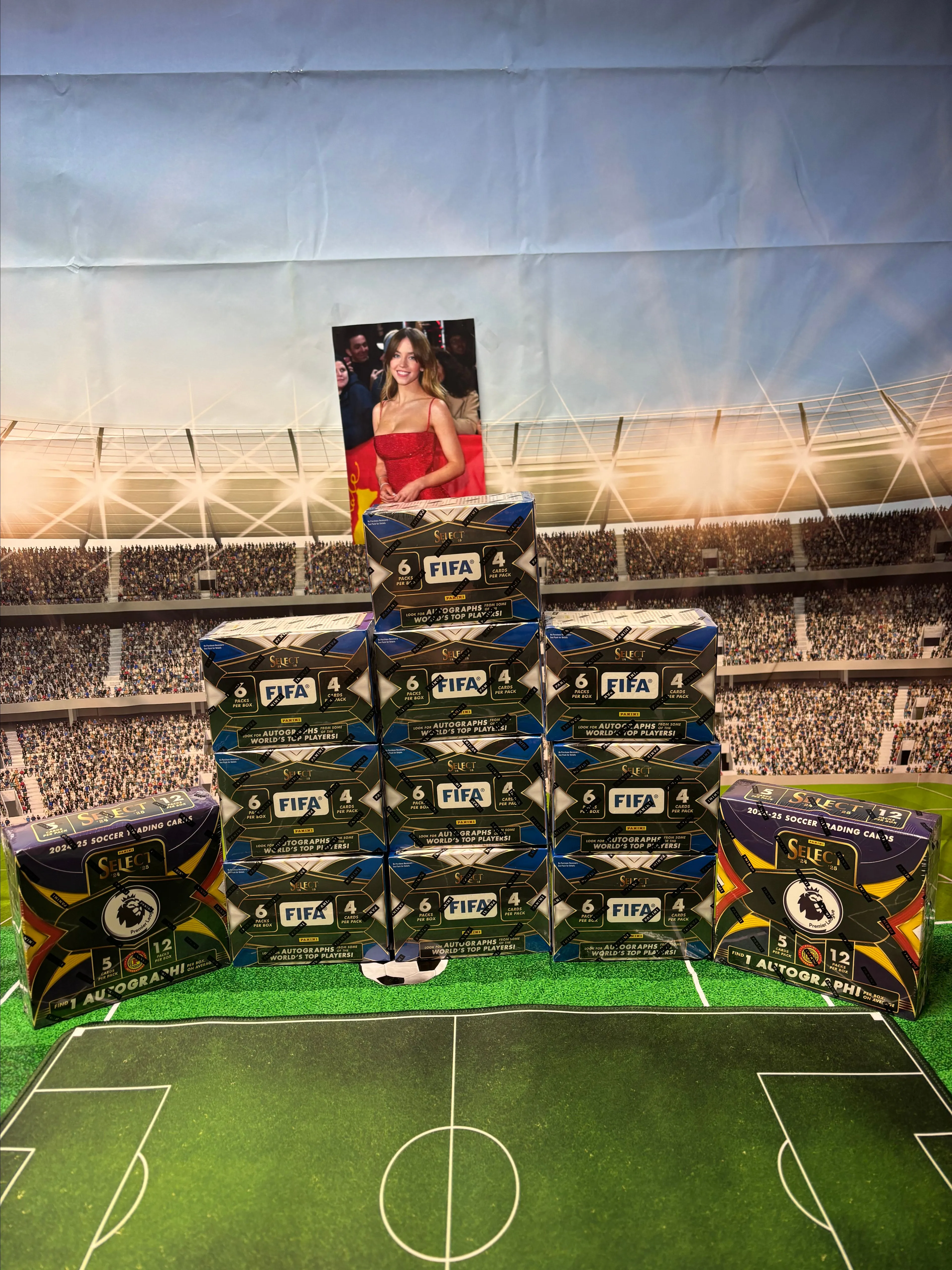 £1,5X BREAK MERLIN,GOLD,SELECT,PRIZM + FREEBIES