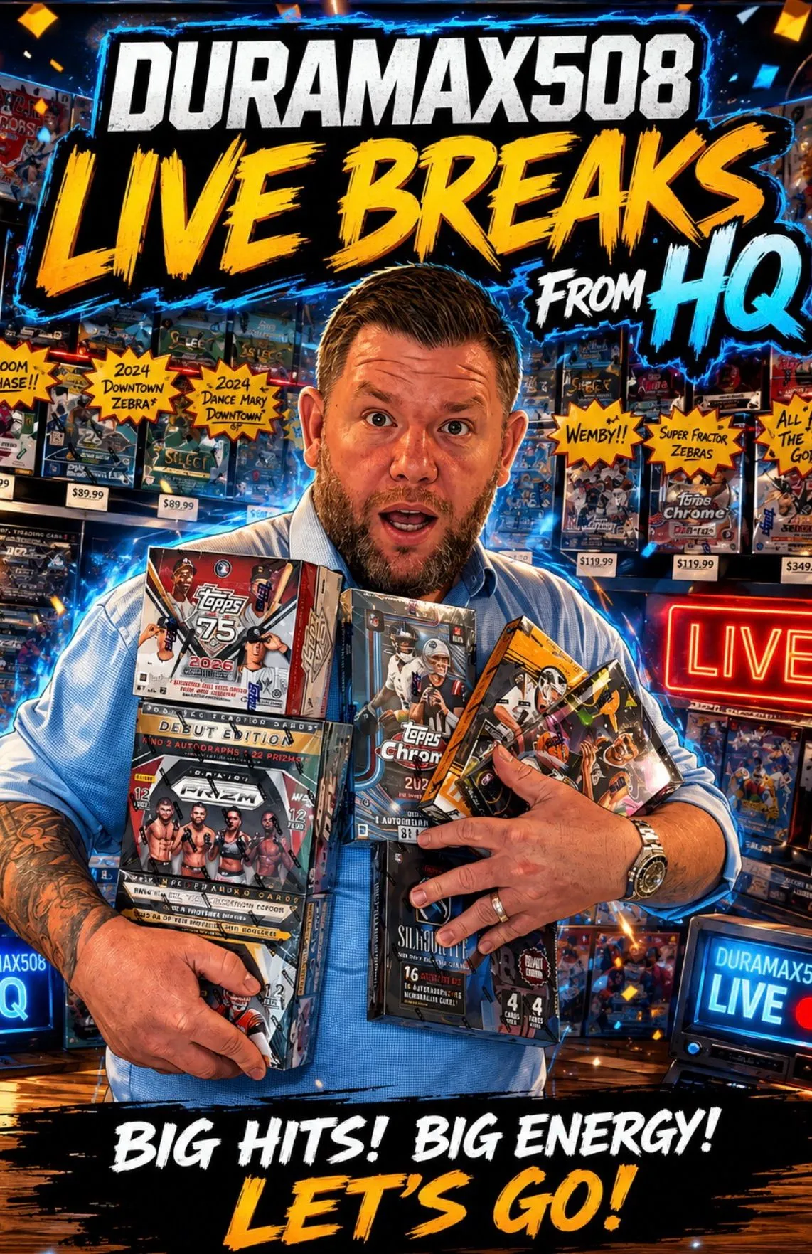 Thumbnail for live show