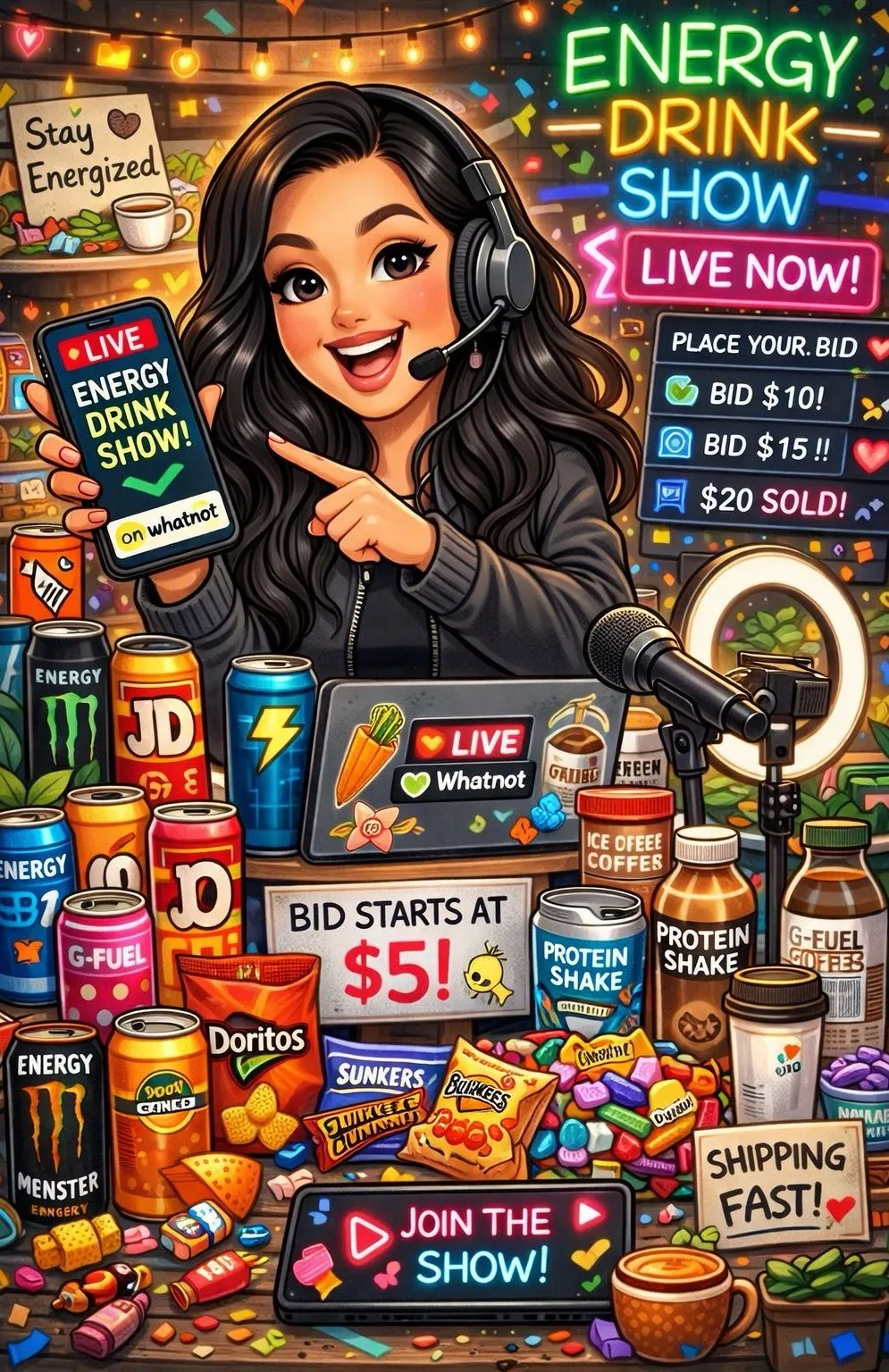 Thumbnail for live show
