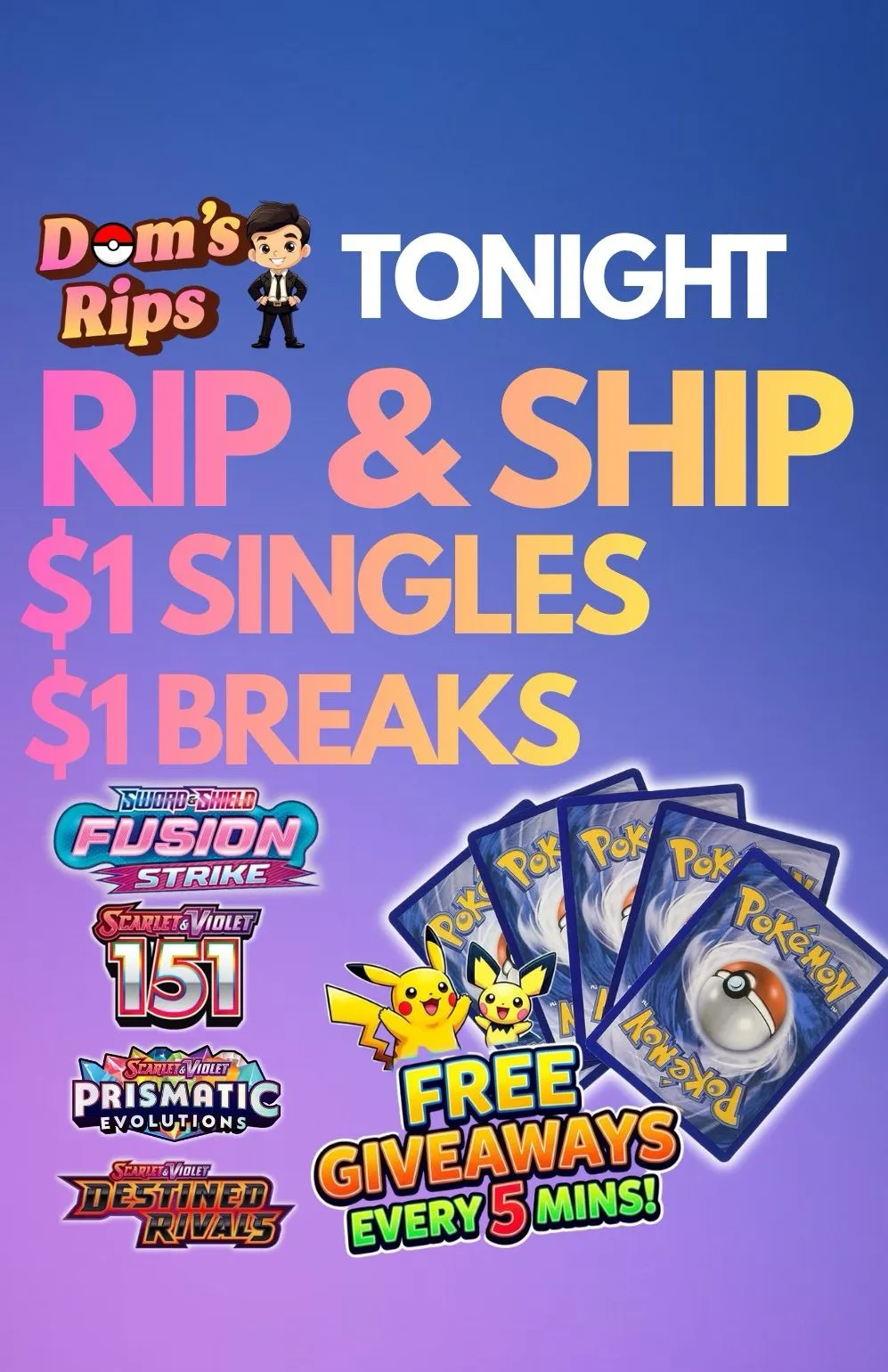 Thumbnail for live show