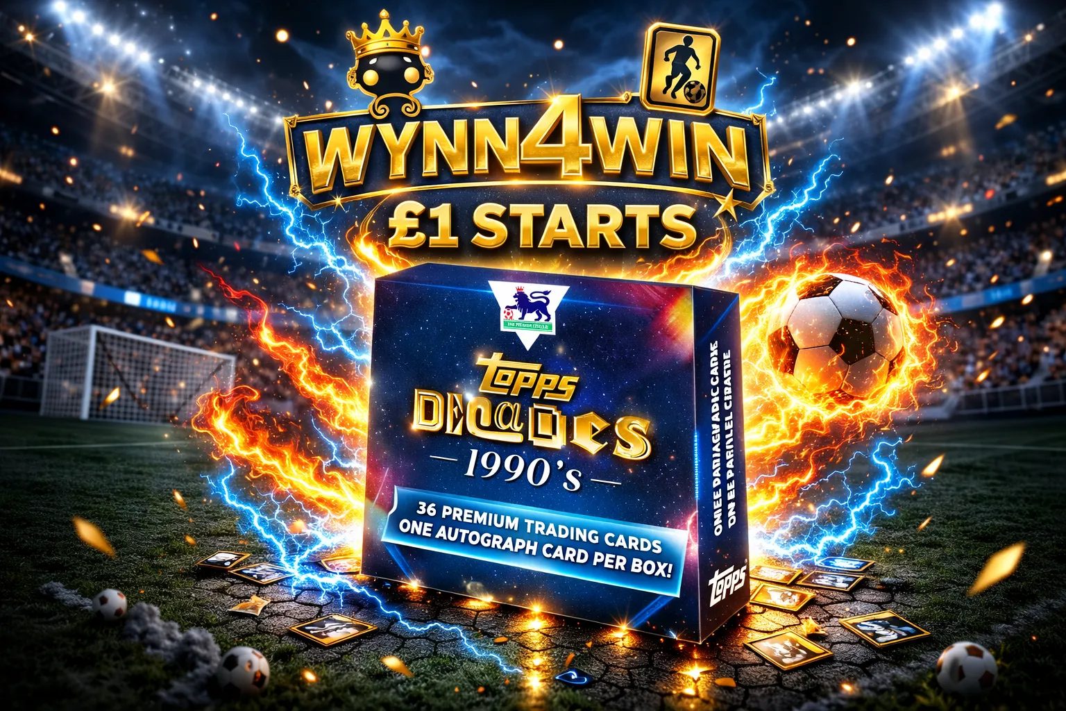 ⚽TOPPS DECADES PREMIER LEAGUE 90's EDITION⚽