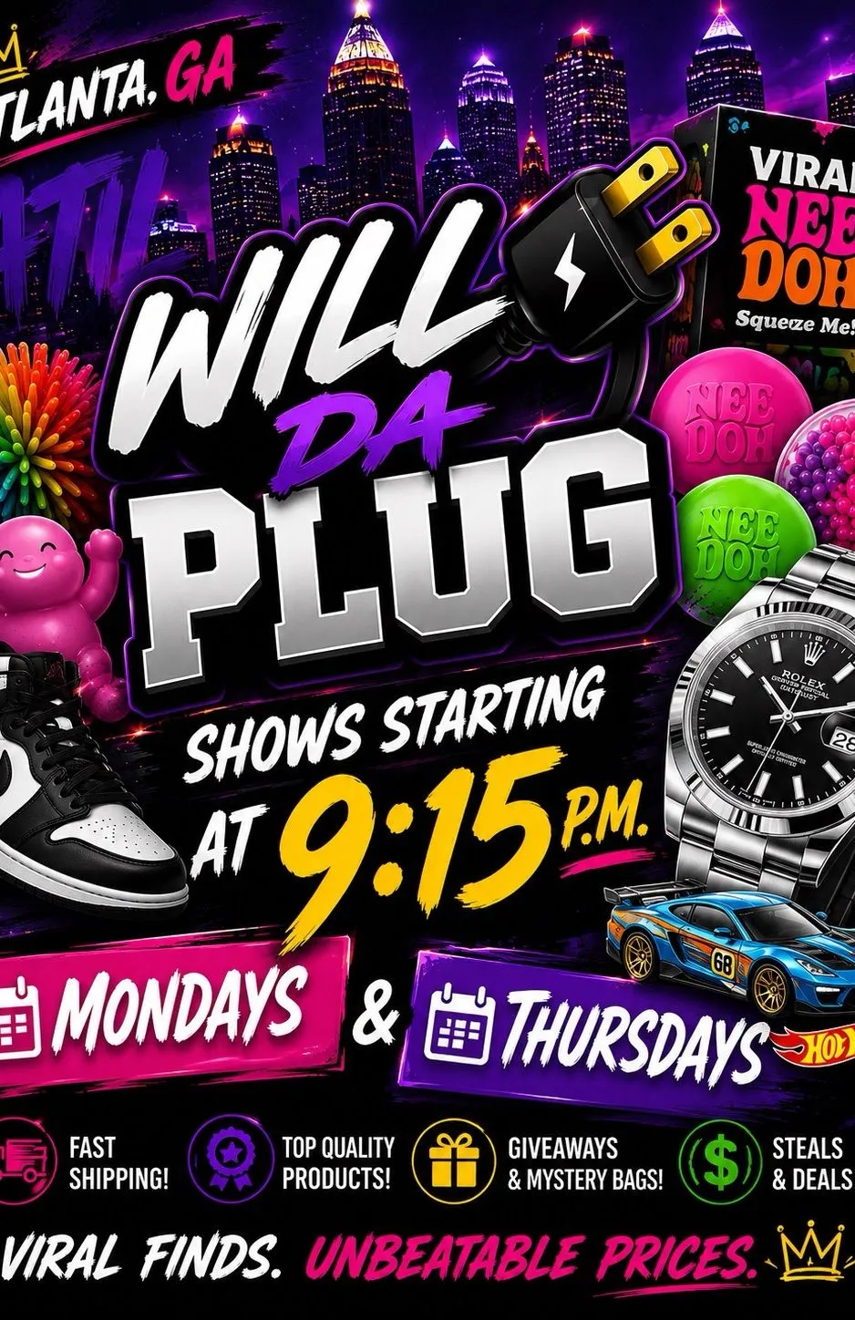 Thumbnail for live show