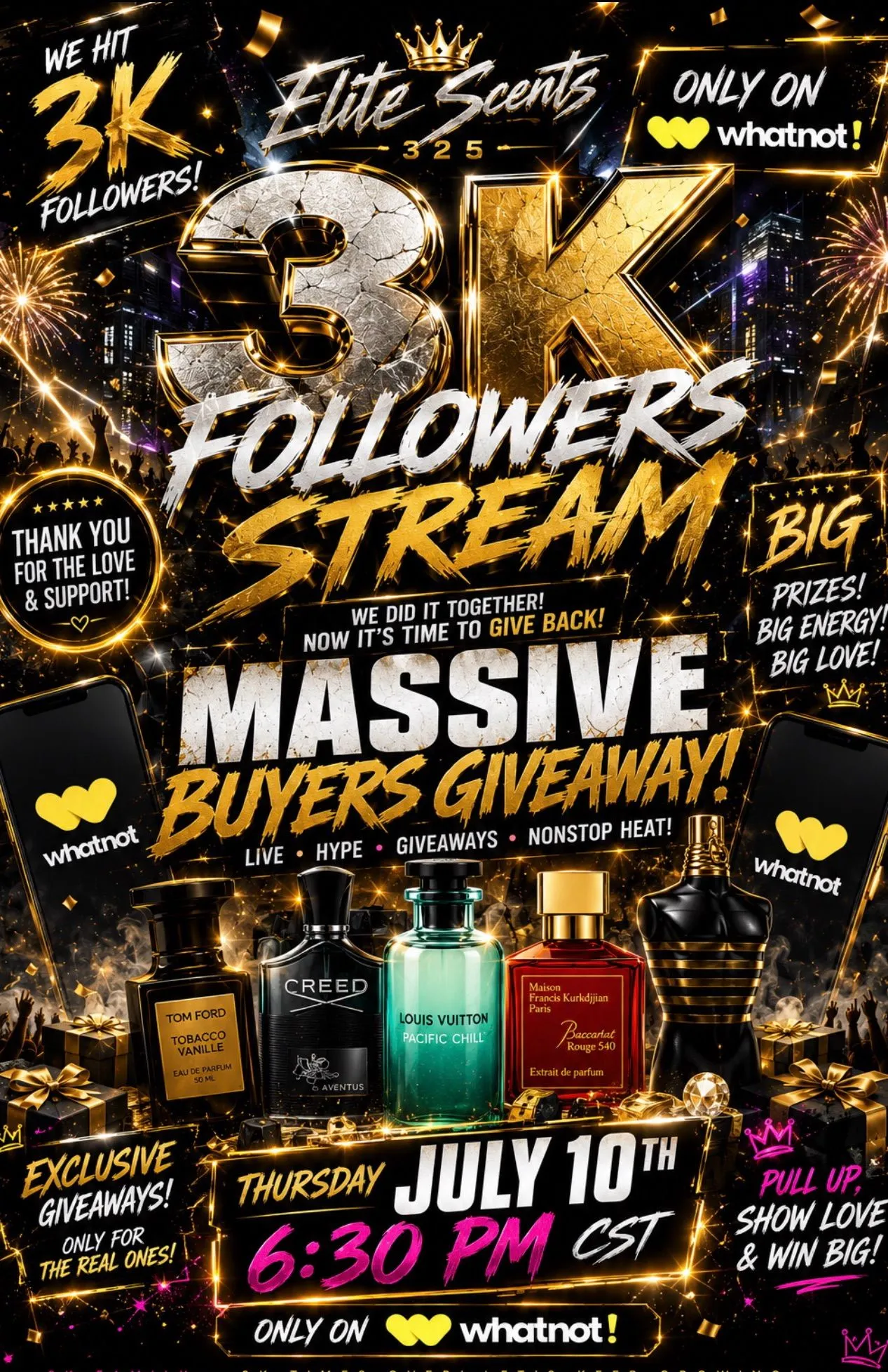 Thumbnail for live show