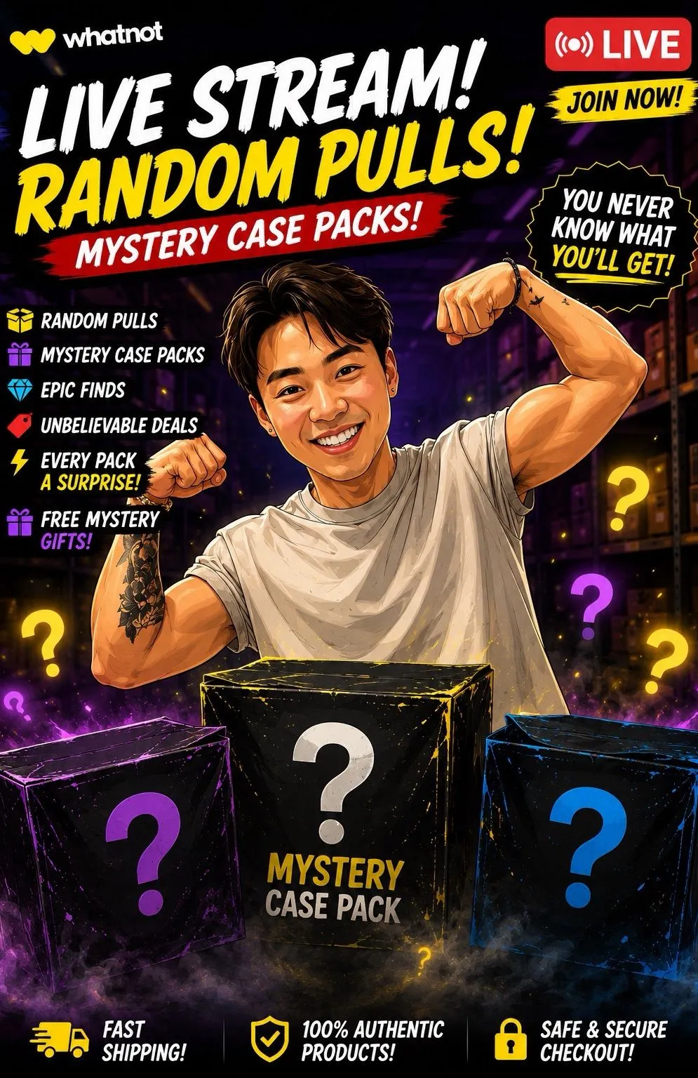 Thumbnail for live show