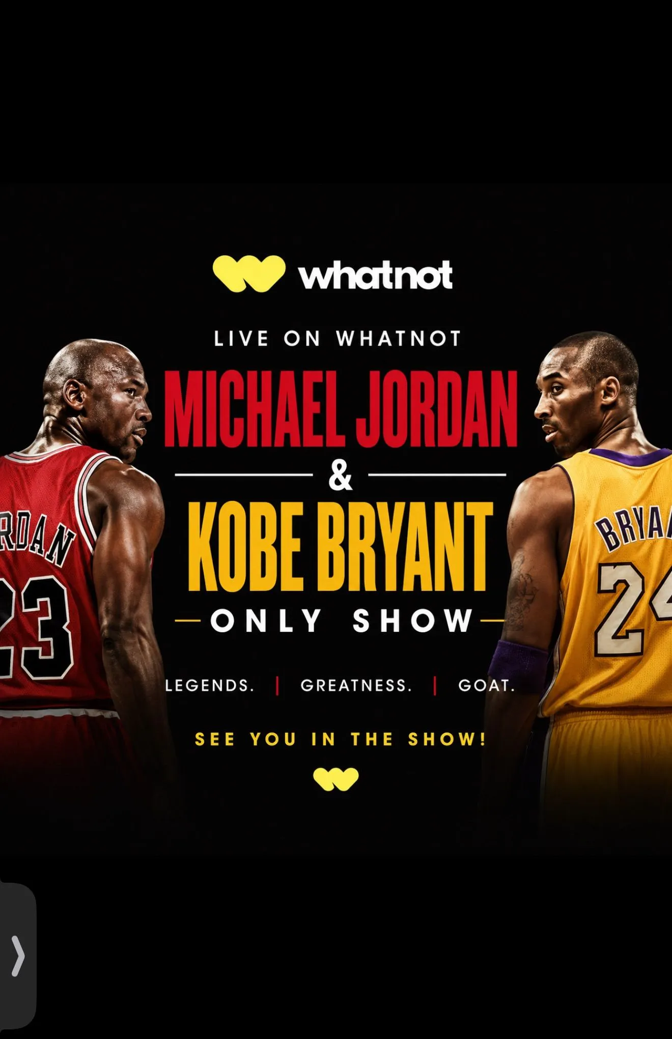 Thumbnail for live show